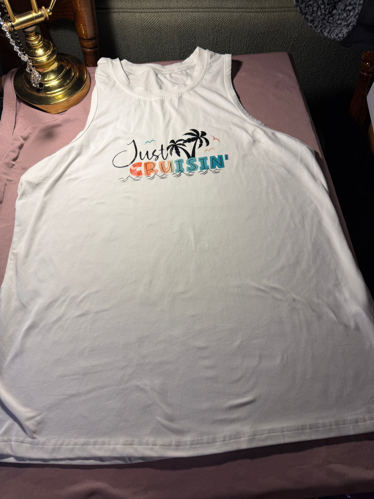 Just Cruisin' Graphic Tank Top