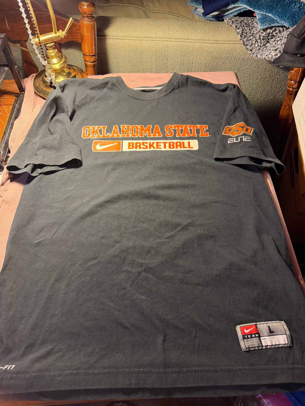 Nike Dri-FIT Oklahoma State Basketball Tee – Size L