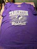 Tarleton Baseball Tee – Purple Size L