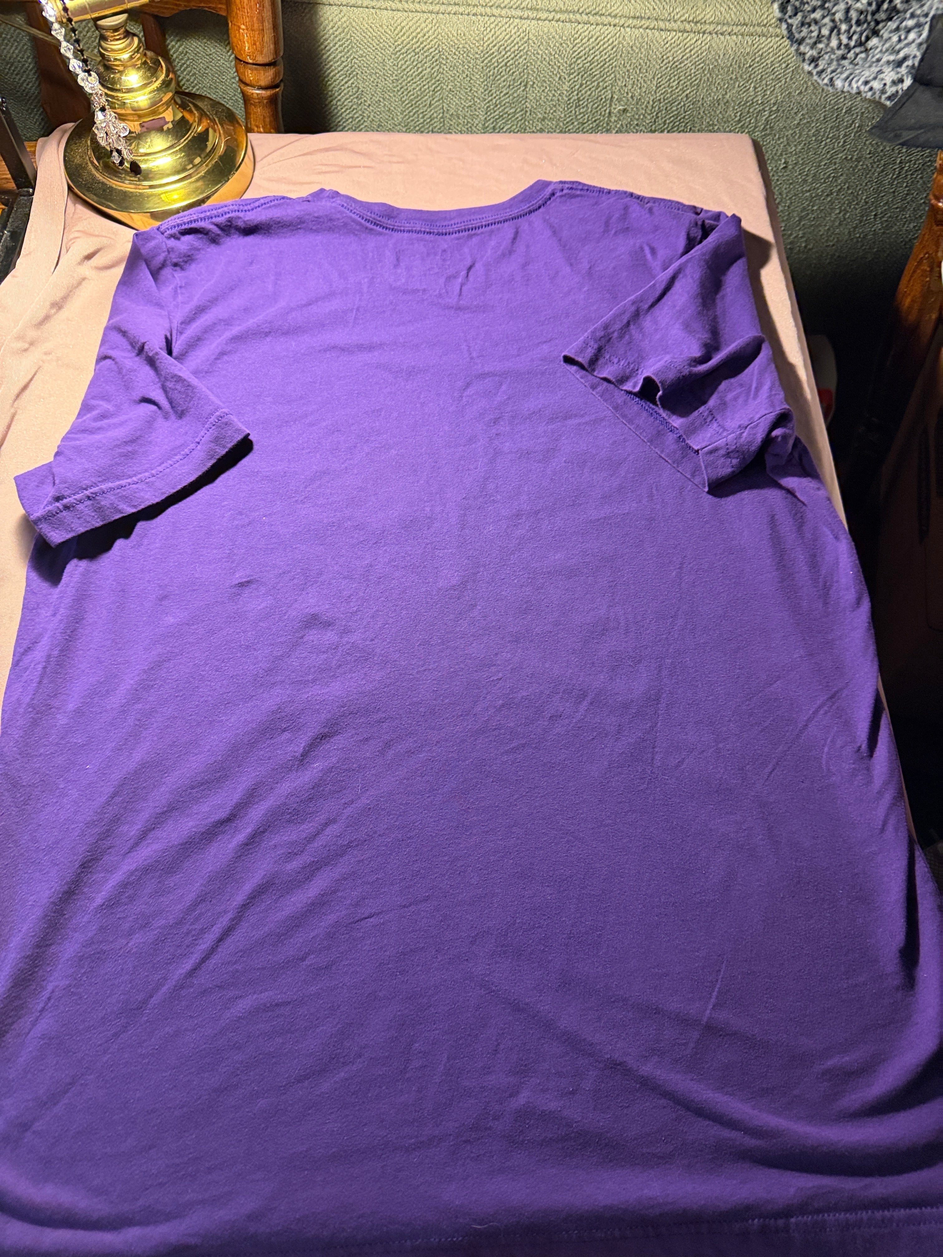 Tarleton Baseball Tee – Purple Size L