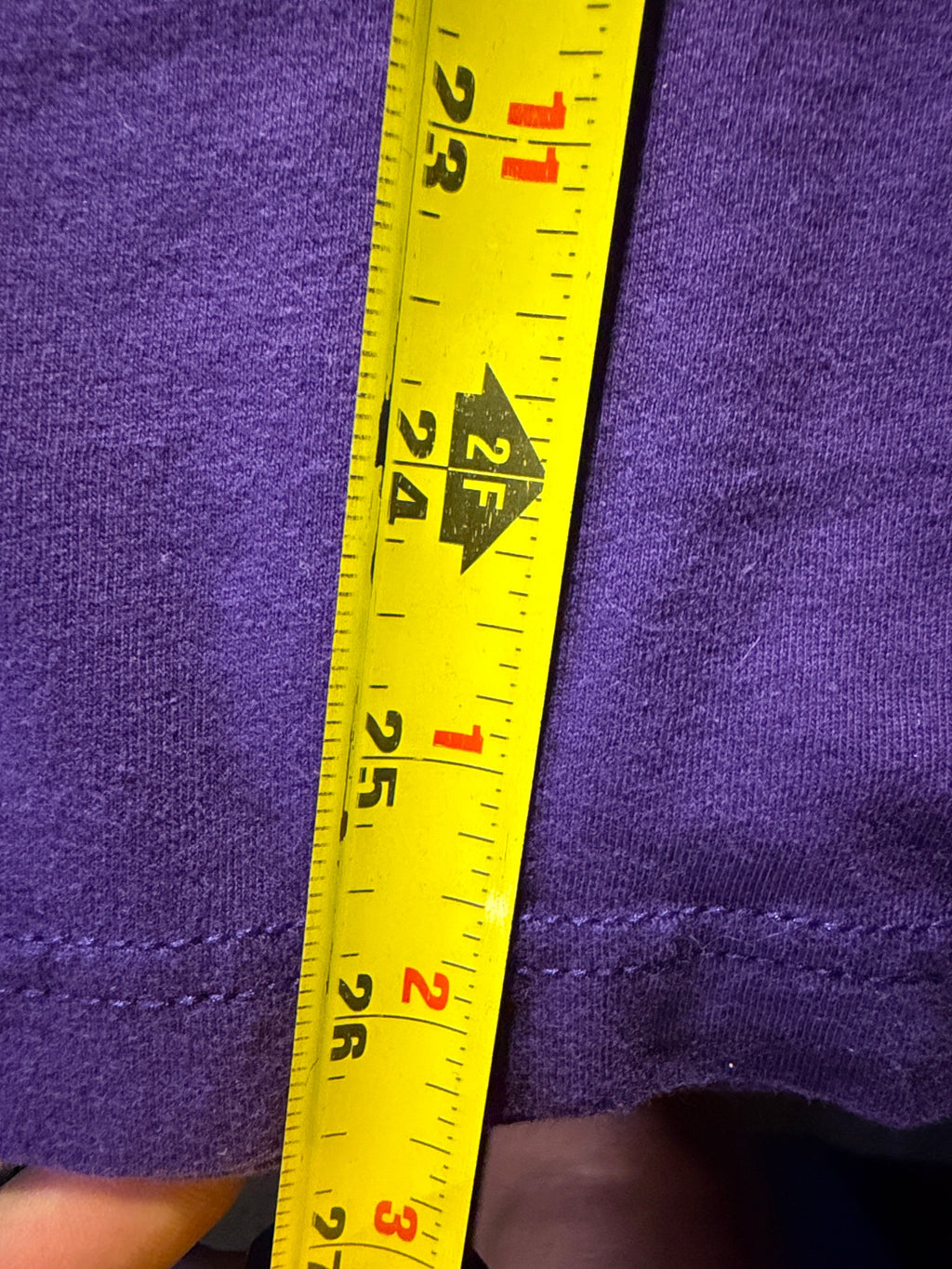 Tarleton Baseball Tee – Purple Size L