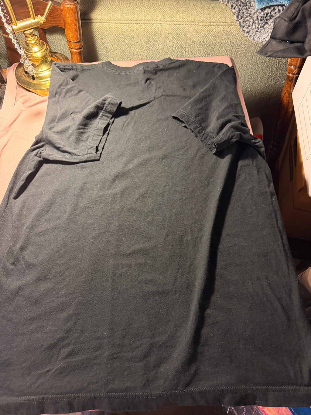 Islanders Baseball V-Neck Tee – Charcoal Size XL