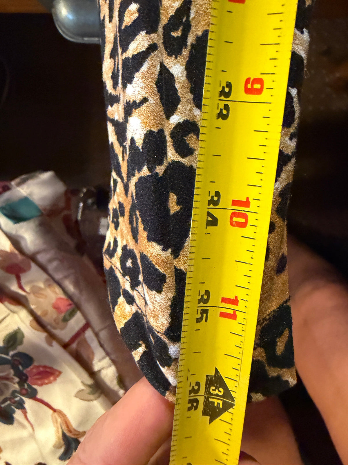 No Boundaries Leopard Print Leggings – Size L (11-13)