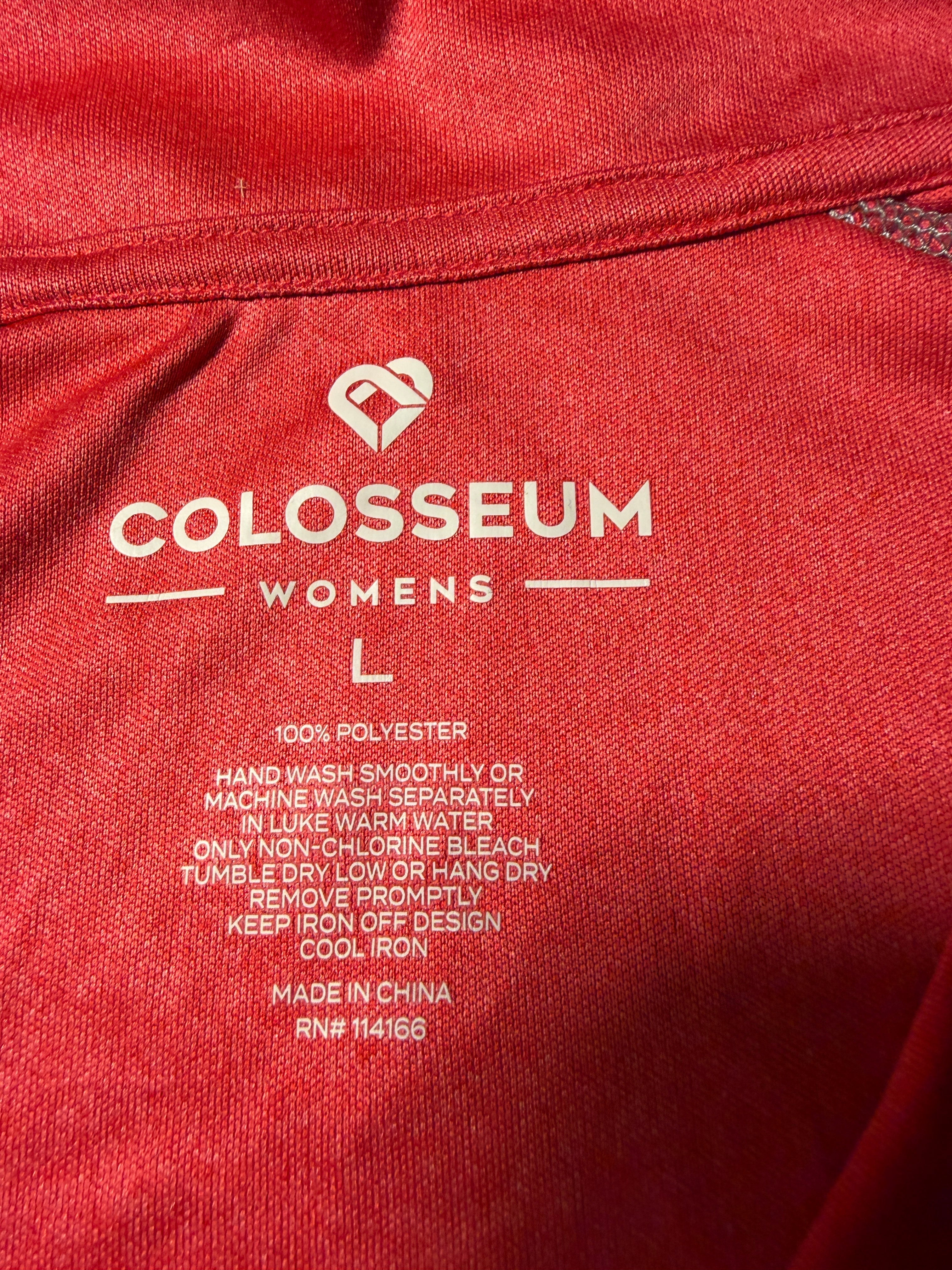 Colosseum Women's UNM Lobos Quarter-Zip Pullover – Size L