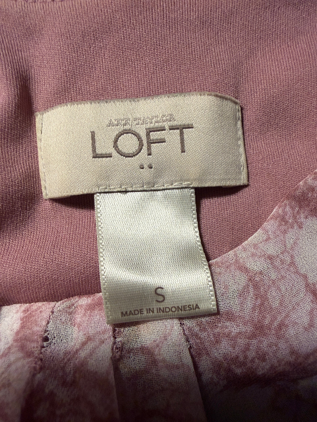 LOFT Floral Tank Top – Size S