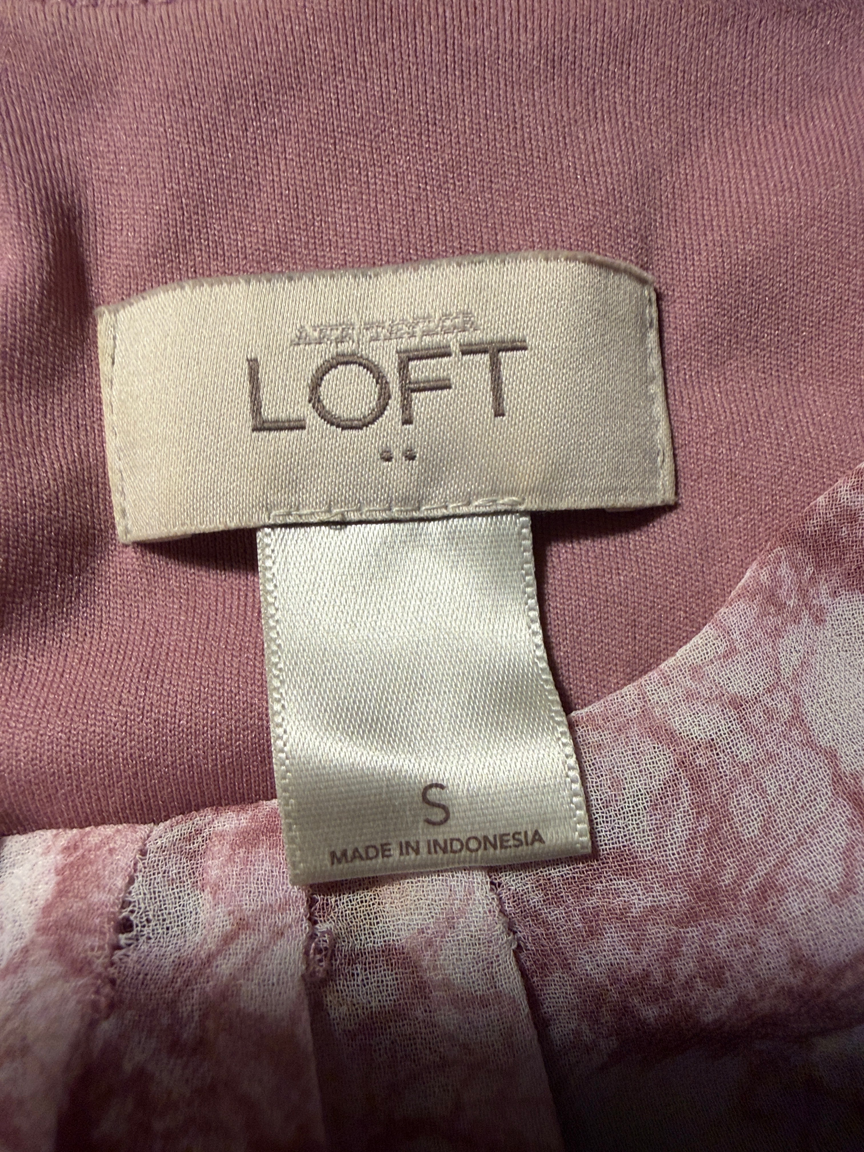 LOFT Floral Tank Top – Size S