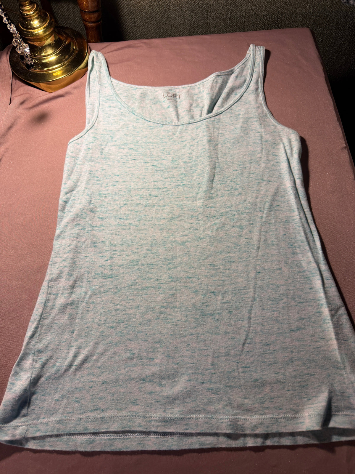 Ann Taylor LOFT Space-Dye Tank Top – Size M