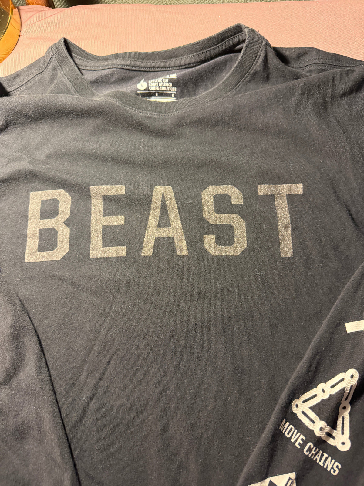Nike Dri-FIT "BEAST" Long Sleeve Tee – Size L