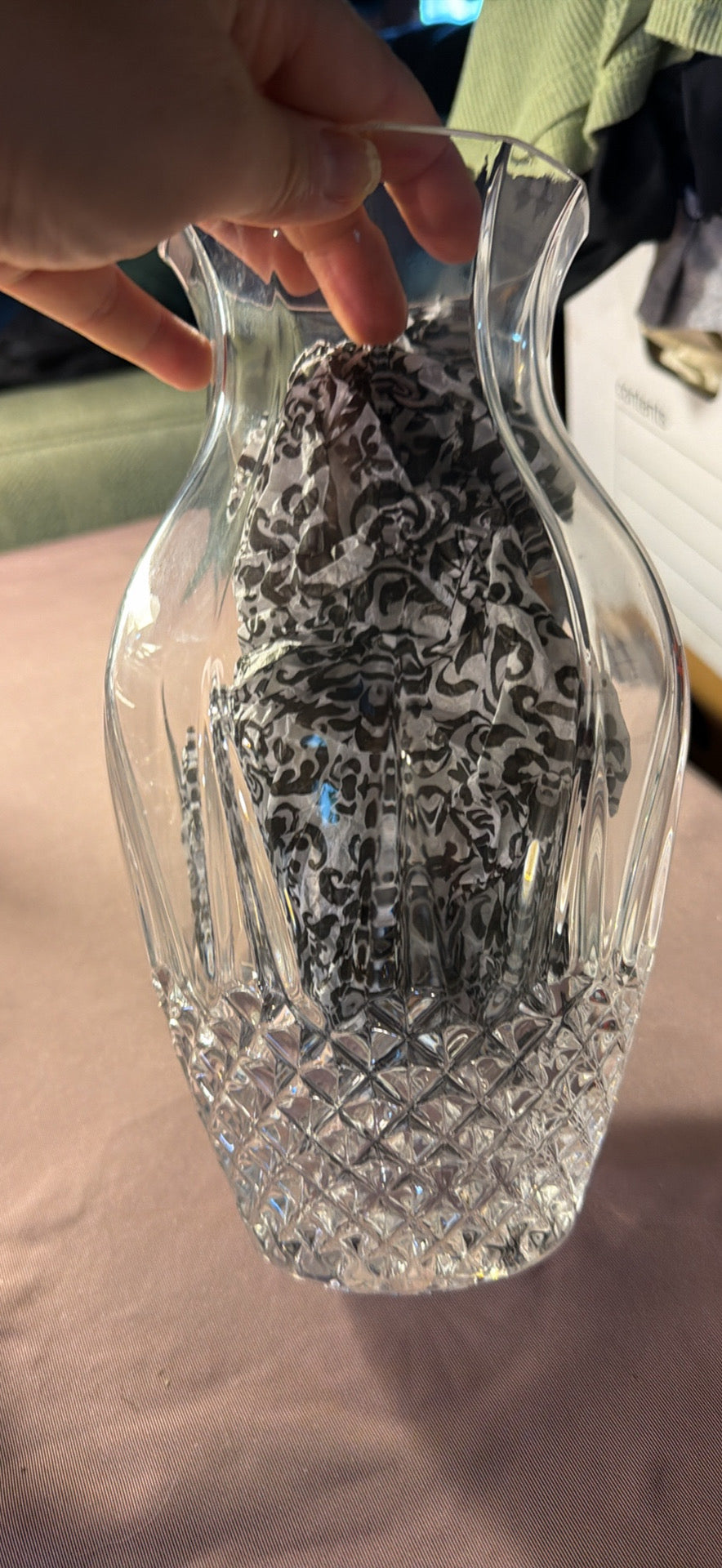 Vintage Cut Crystal & Pressed Glass Collection Set