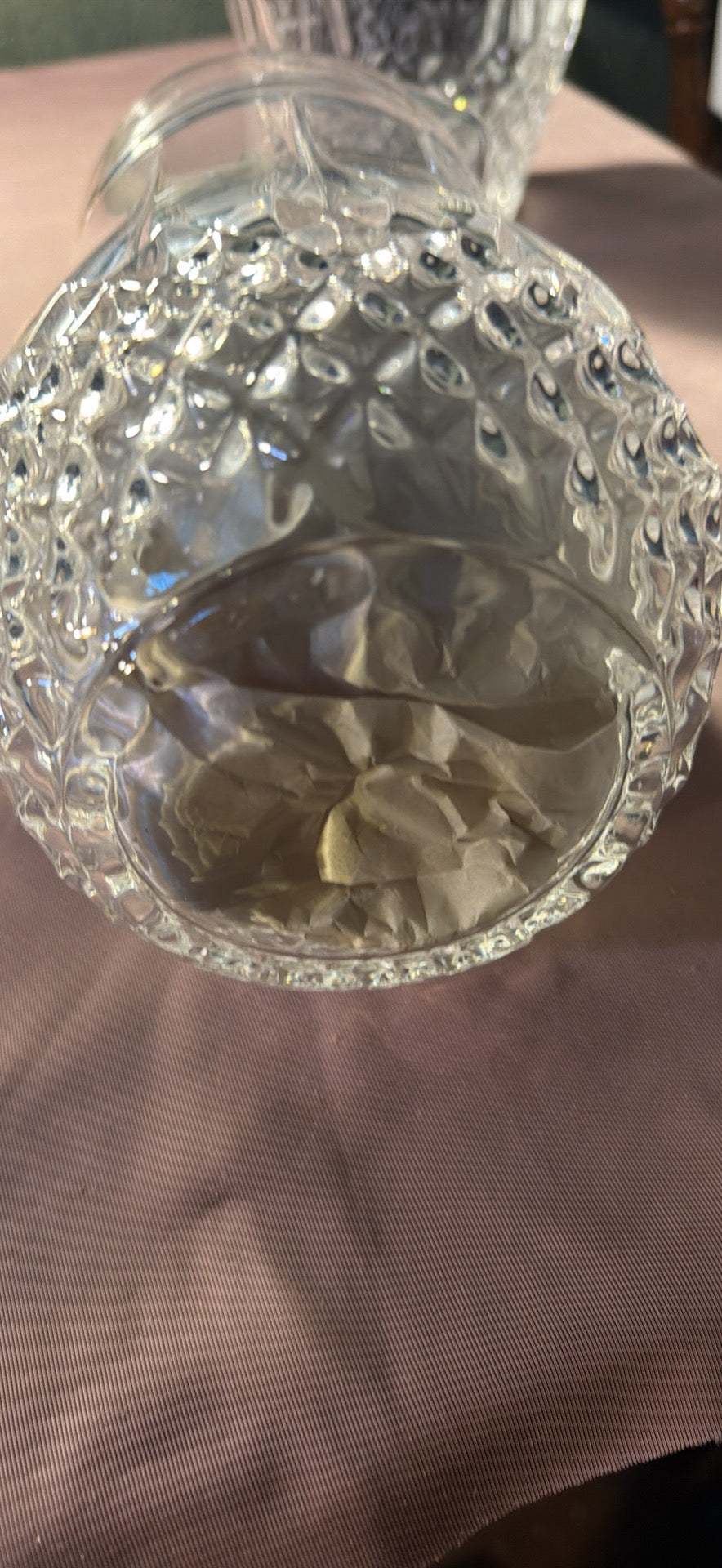 Vintage Cut Crystal & Pressed Glass Collection Set