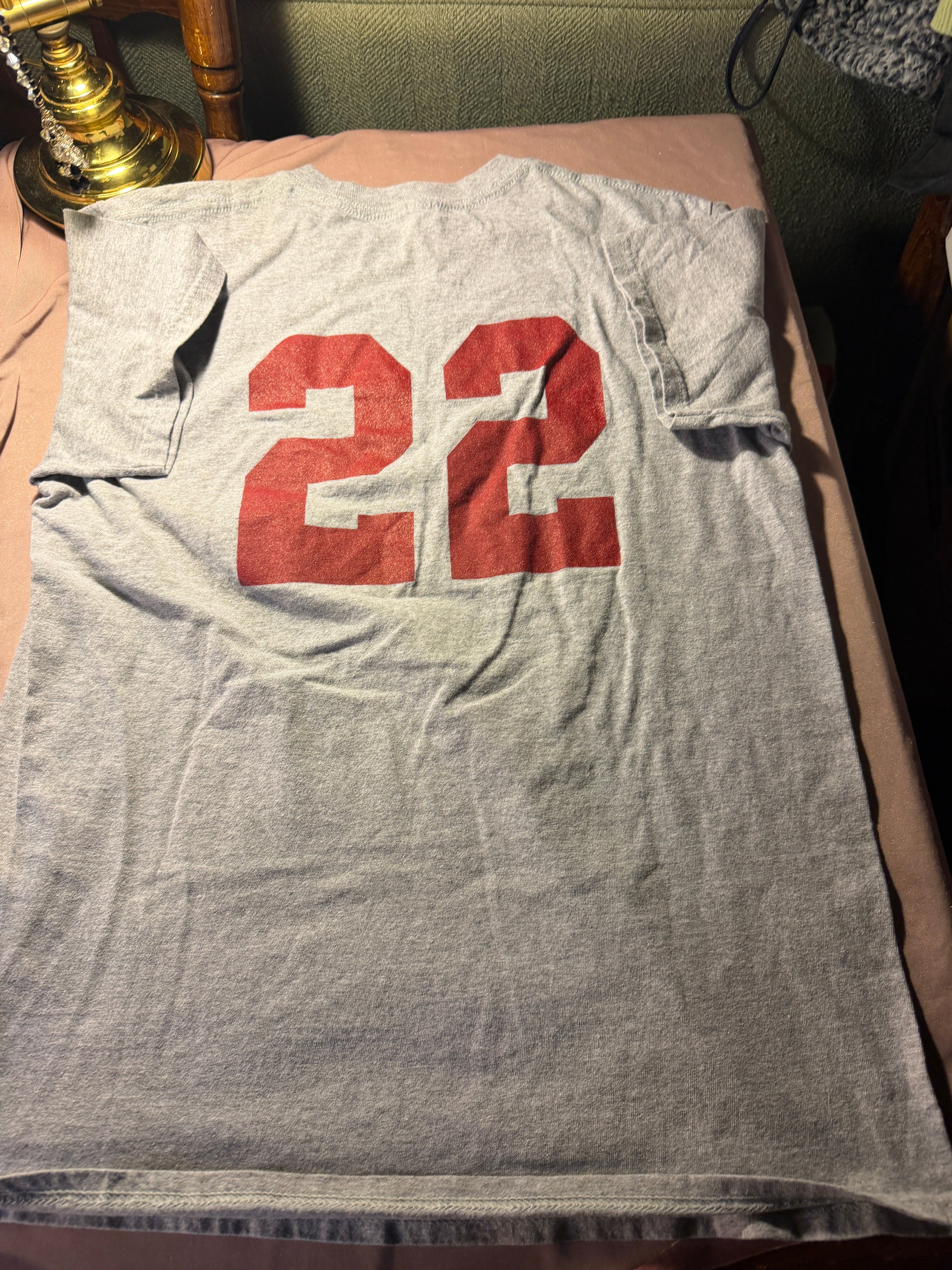 Oklahoma Sooners Baseball #22 Graphic Tee – Heather Gray