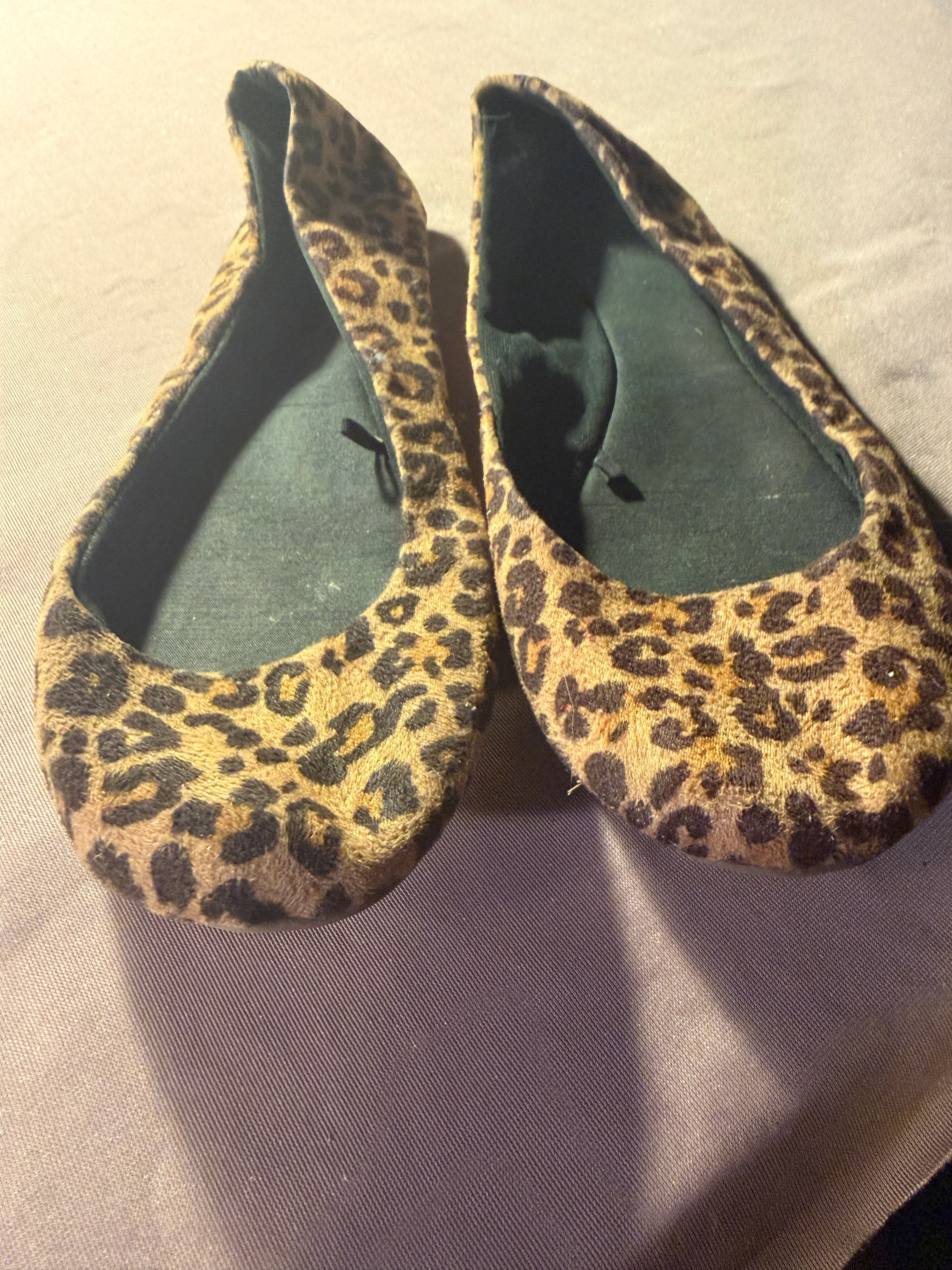 Leopard Print Ballet Flats