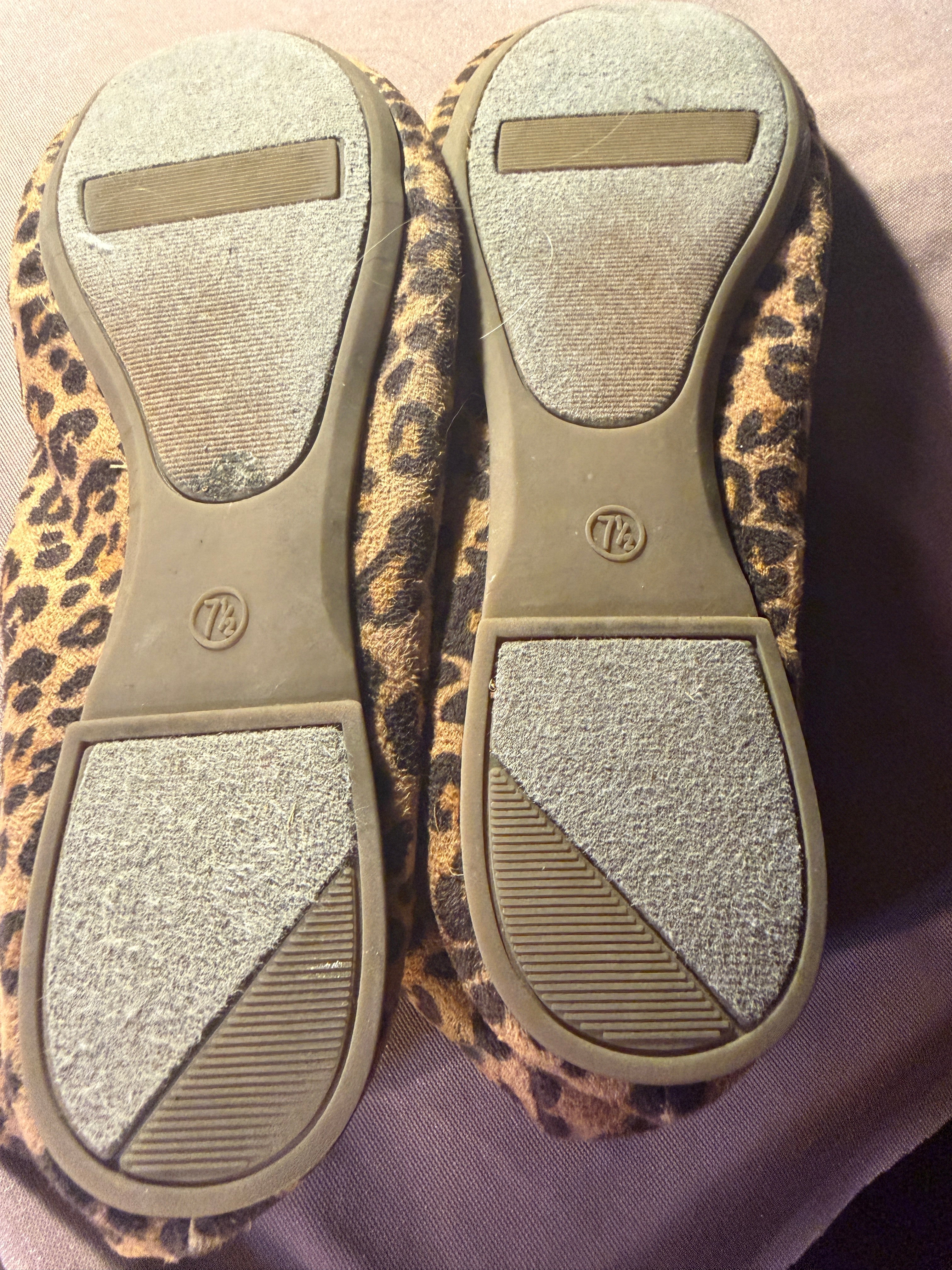 Leopard Print Ballet Flats