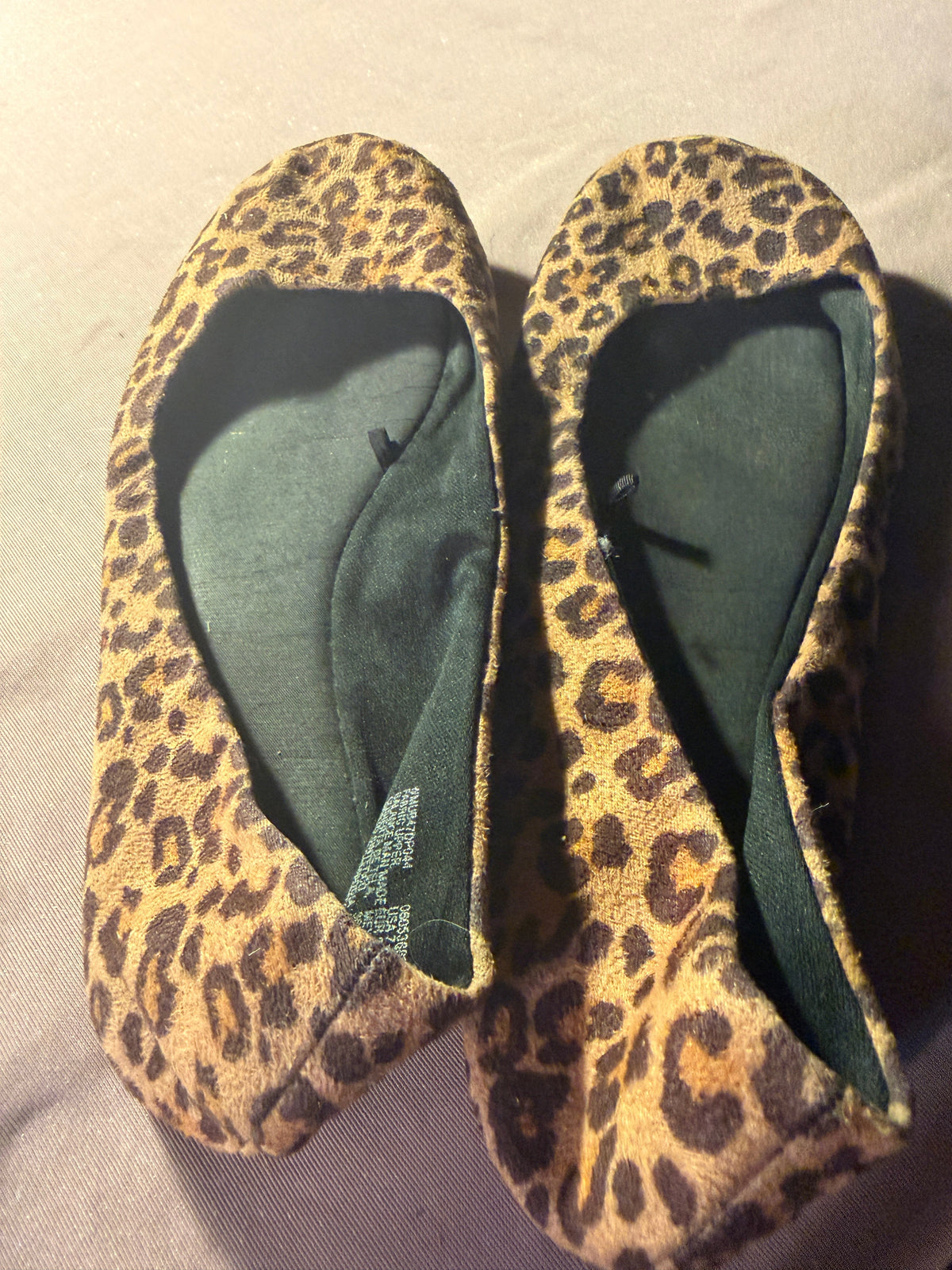 Leopard Print Ballet Flats
