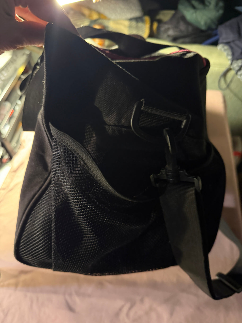 Puma ProCat Duffel Bag – Black/Pink