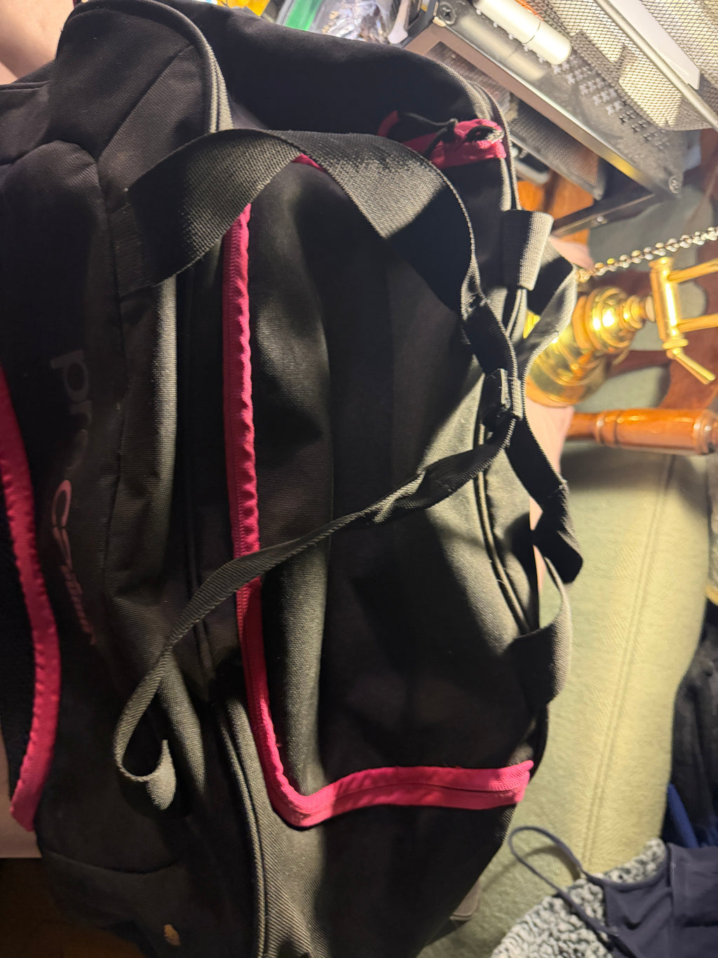 Puma ProCat Duffel Bag – Black/Pink