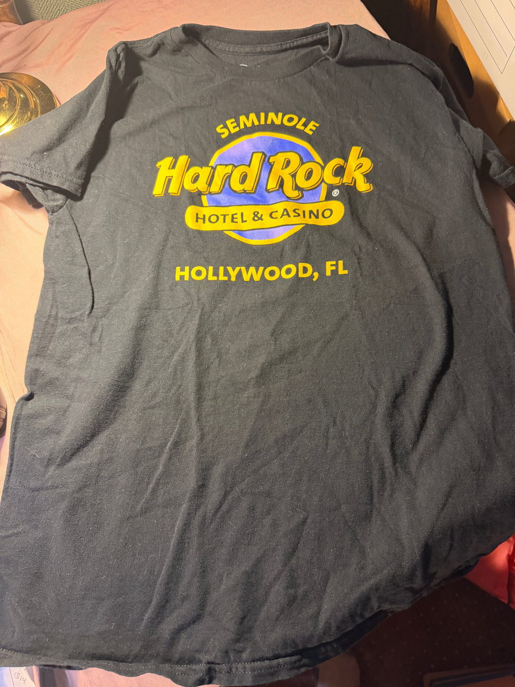 Seminole Hard Rock Hotel & Casino Hollywood FL Graphic Tee – Charcoal