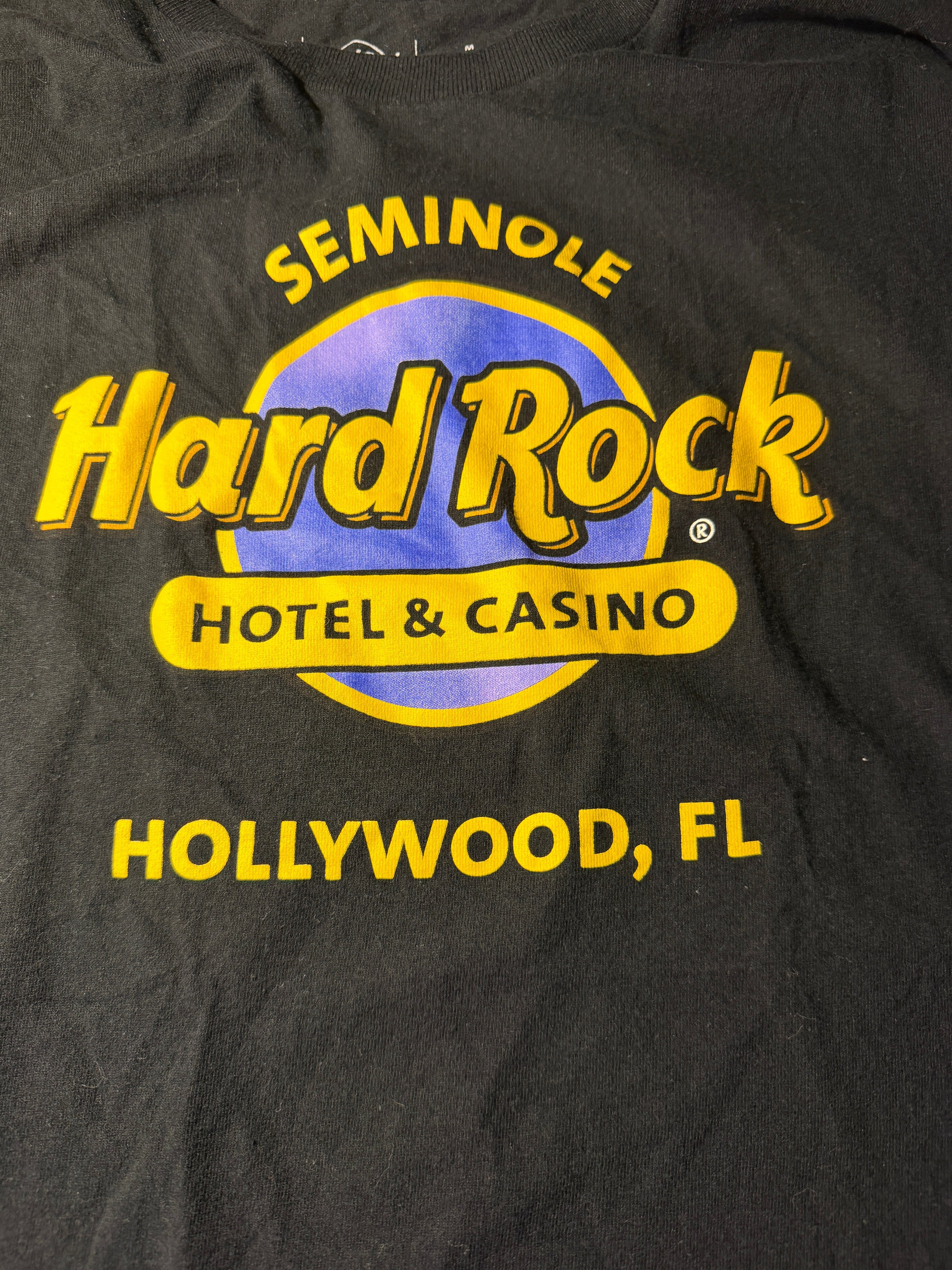 Seminole Hard Rock Hotel & Casino Hollywood FL Graphic Tee – Charcoal