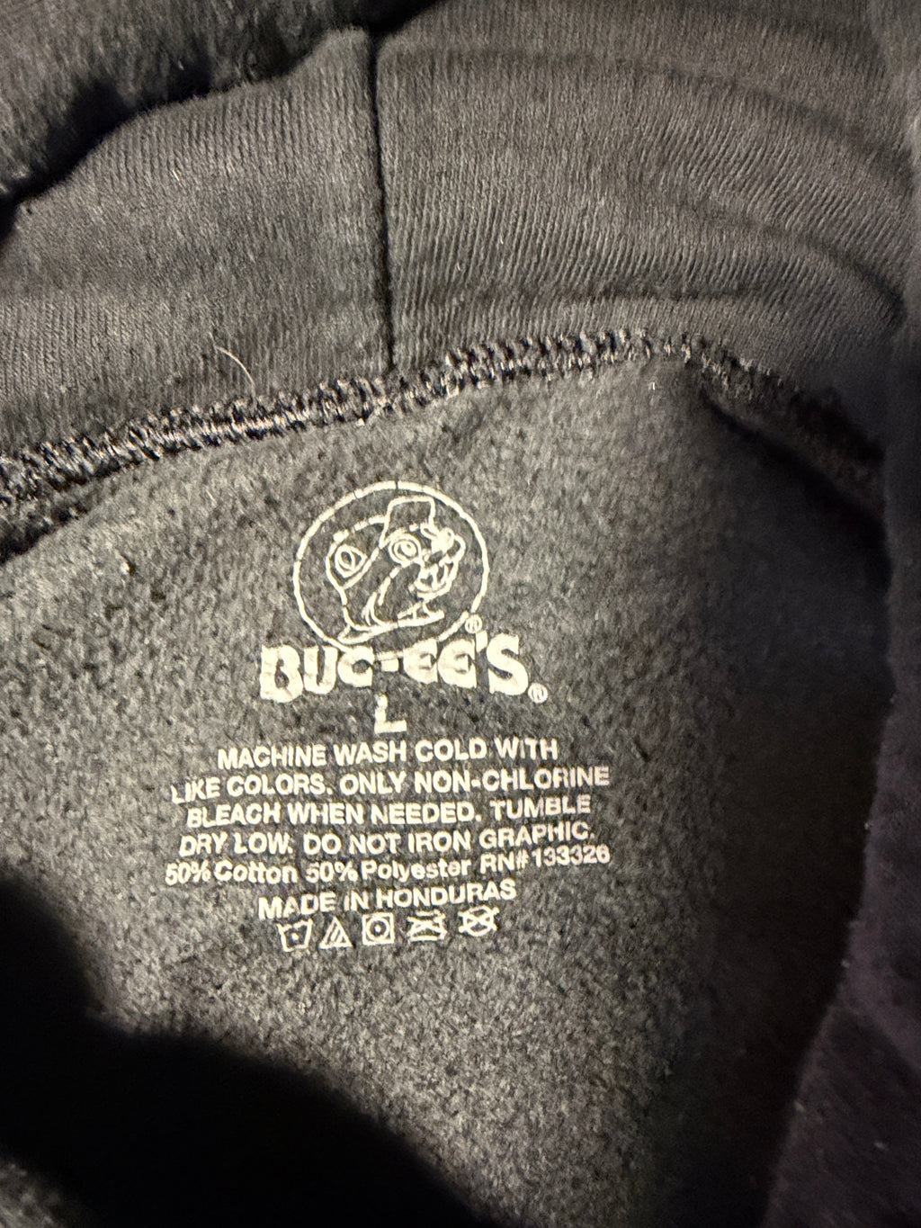 Buc-ee's Hip Hop Graphic Hoodie – Size L