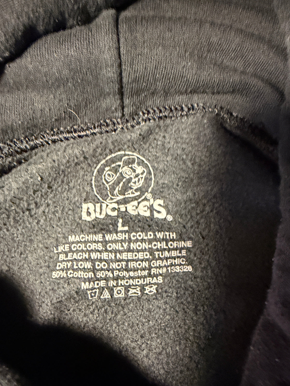 Buc-ee's Hip Hop Graphic Hoodie – Size L
