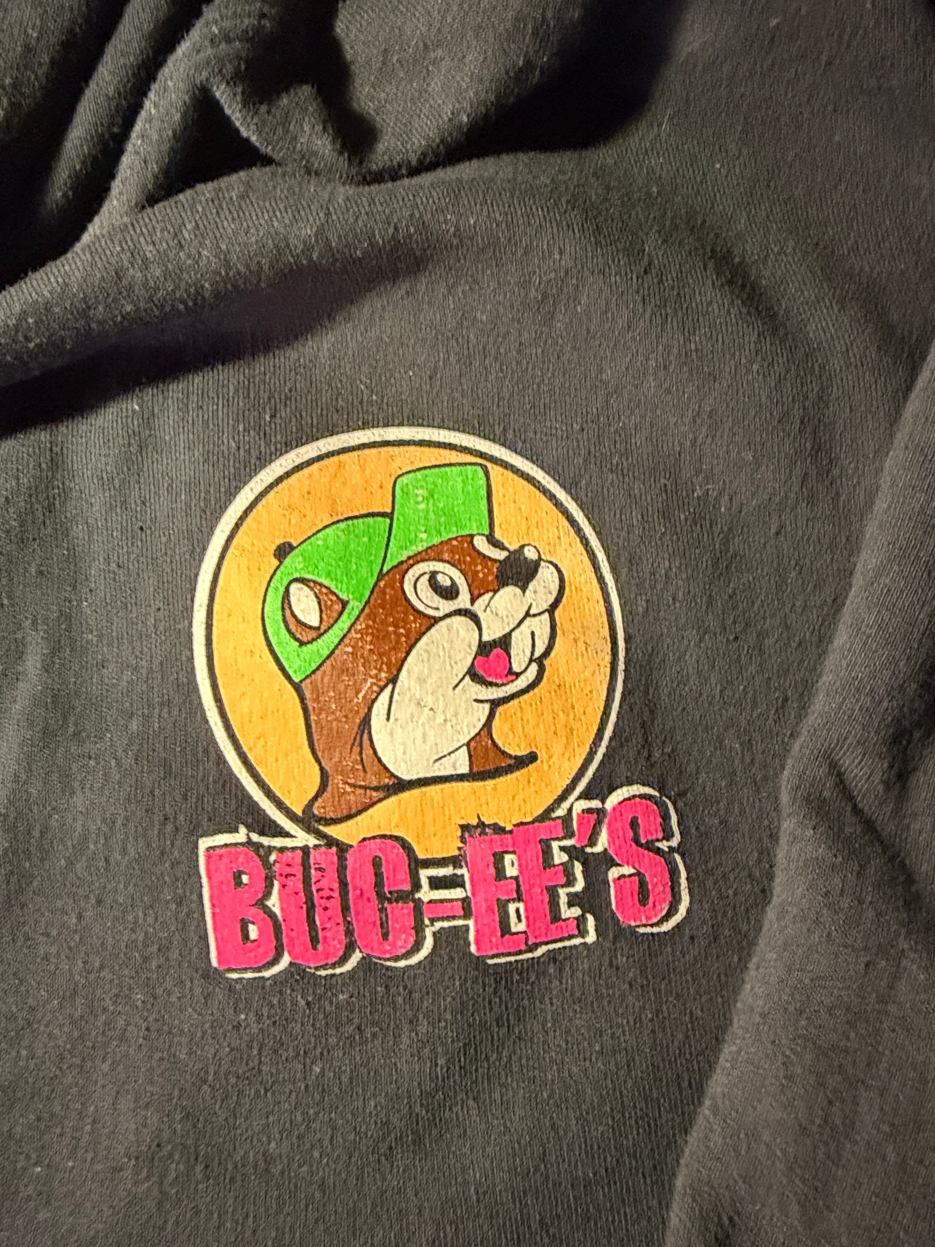 Buc-ee's Hip Hop Graphic Hoodie – Size L