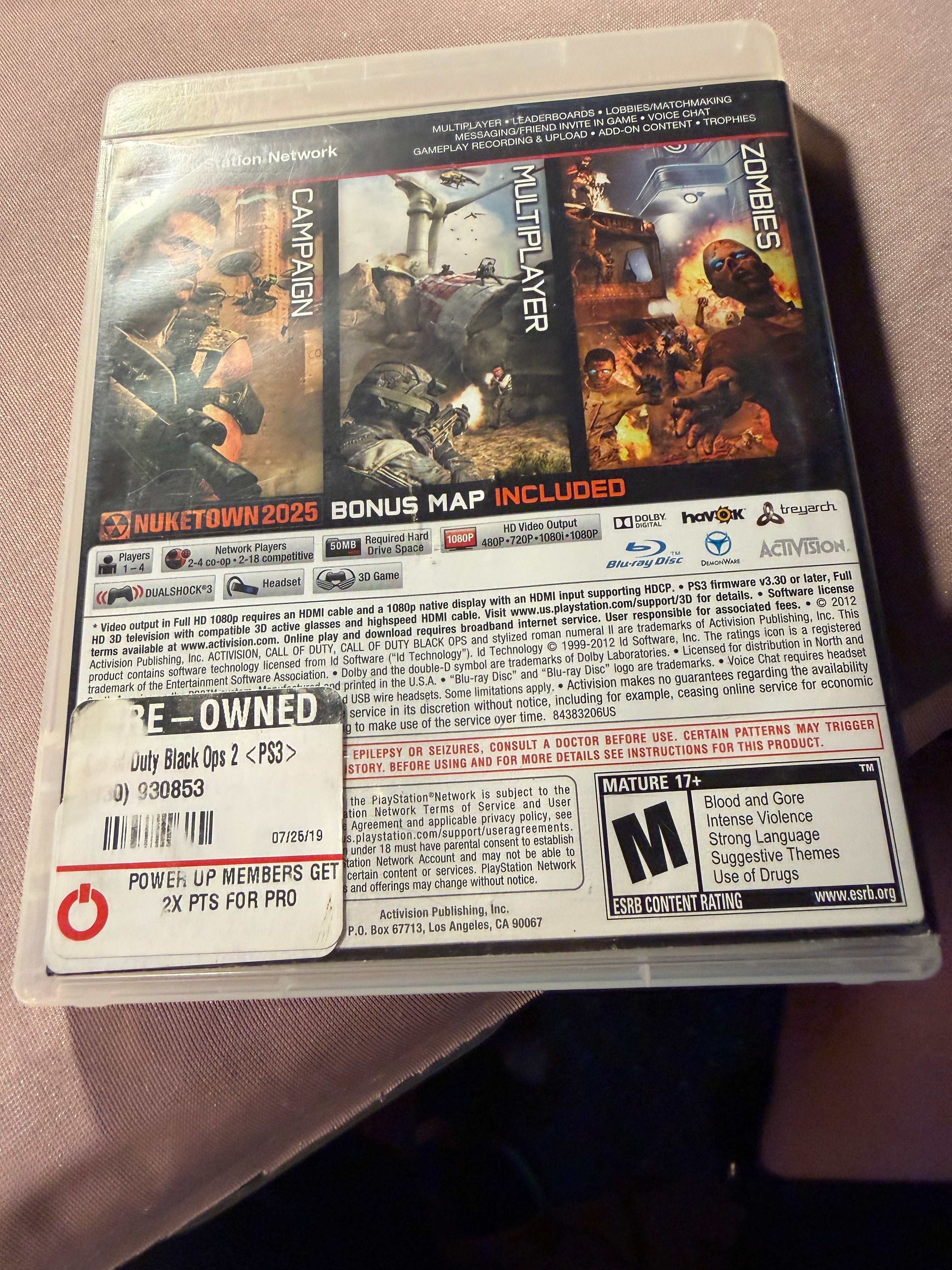 Call of Duty: Black Ops 2 – PS3