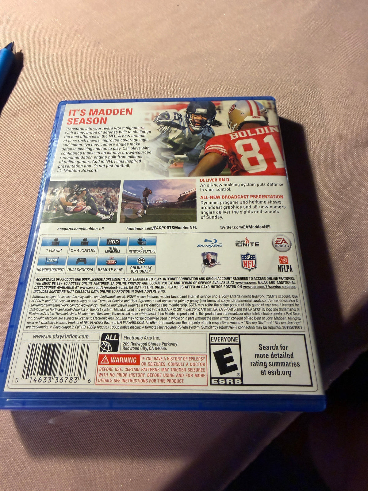 Madden NFL 15 – PS4