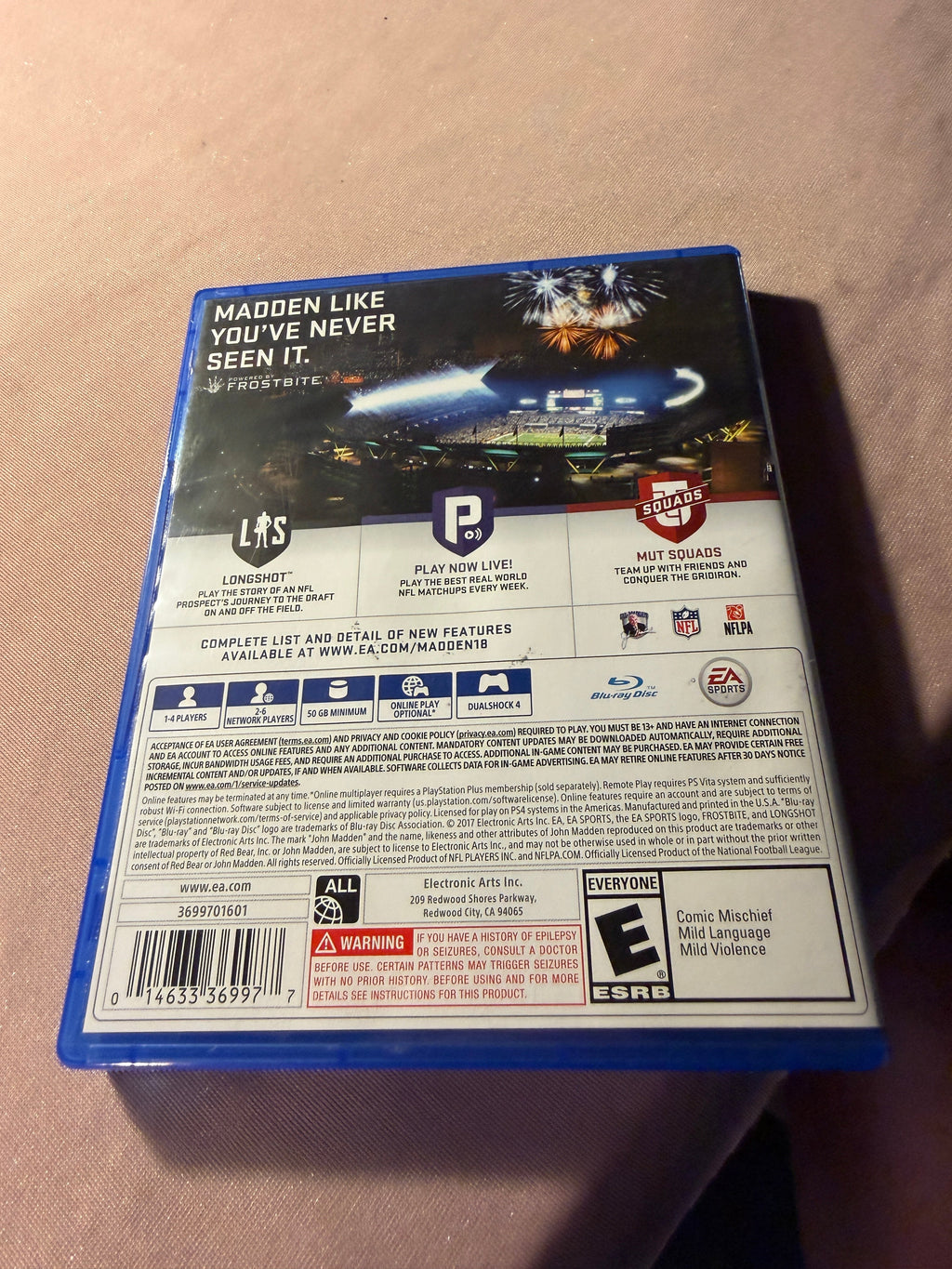 Madden NFL 18 – PS4
