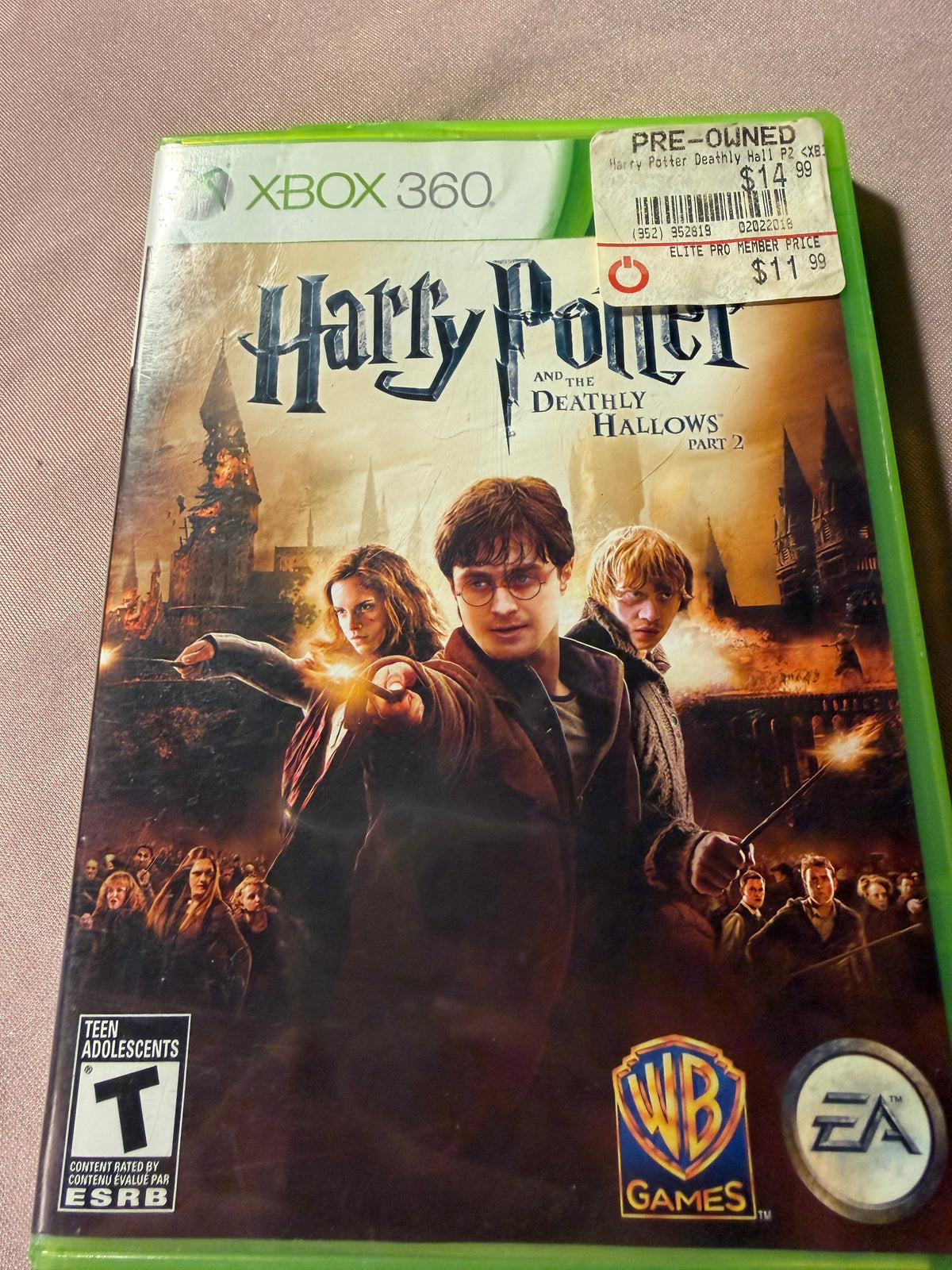 Harry Potter and the Deathly Hallows Part 2 – Xbox 360 (Pre-Owned)