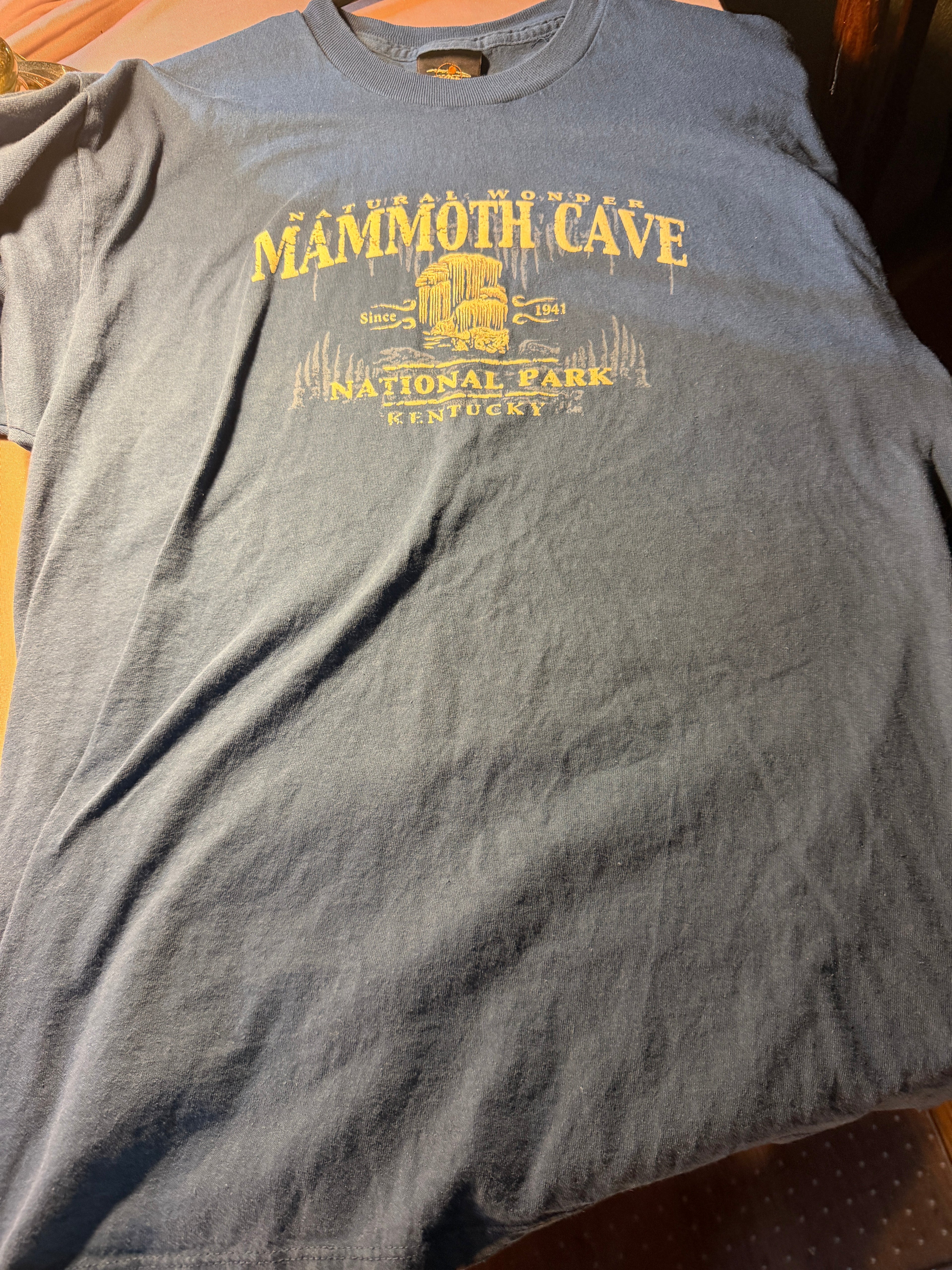 Prairie Mountain Mammoth Cave National Park Graphic Tee – Size L