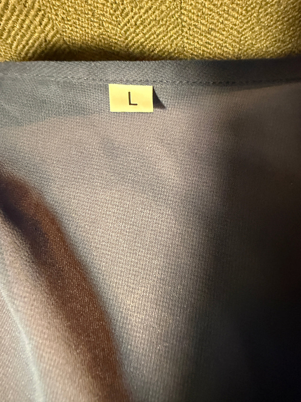 Slate Blue Midi Dress – Size L