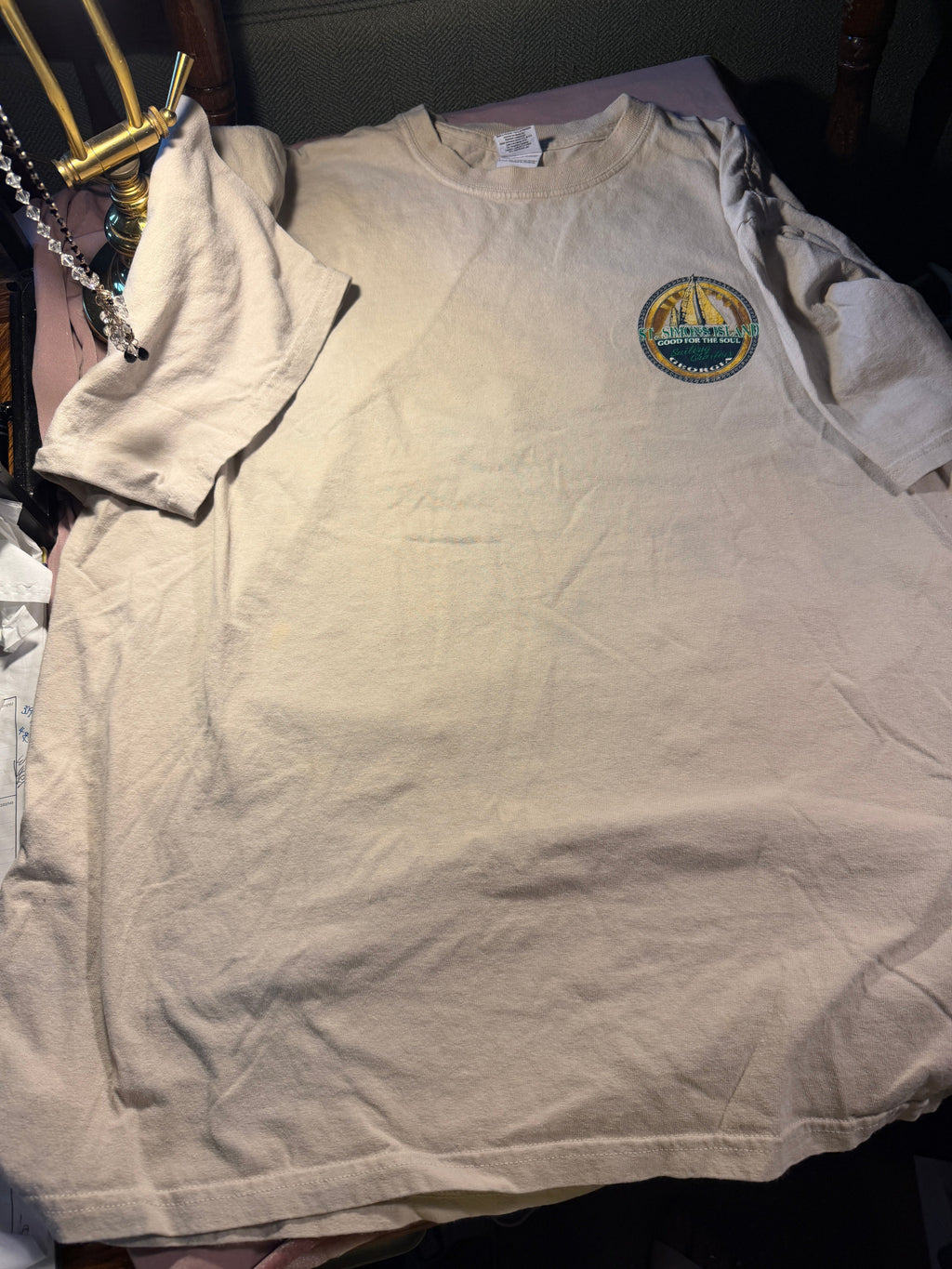 St. Simons Island Georgia Vintage Graphic Tee – 2XL
