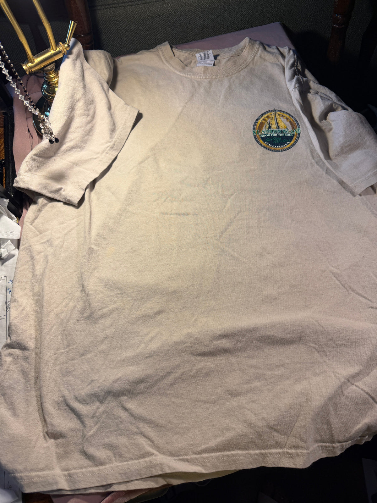 St. Simons Island Georgia Vintage Graphic Tee – 2XL