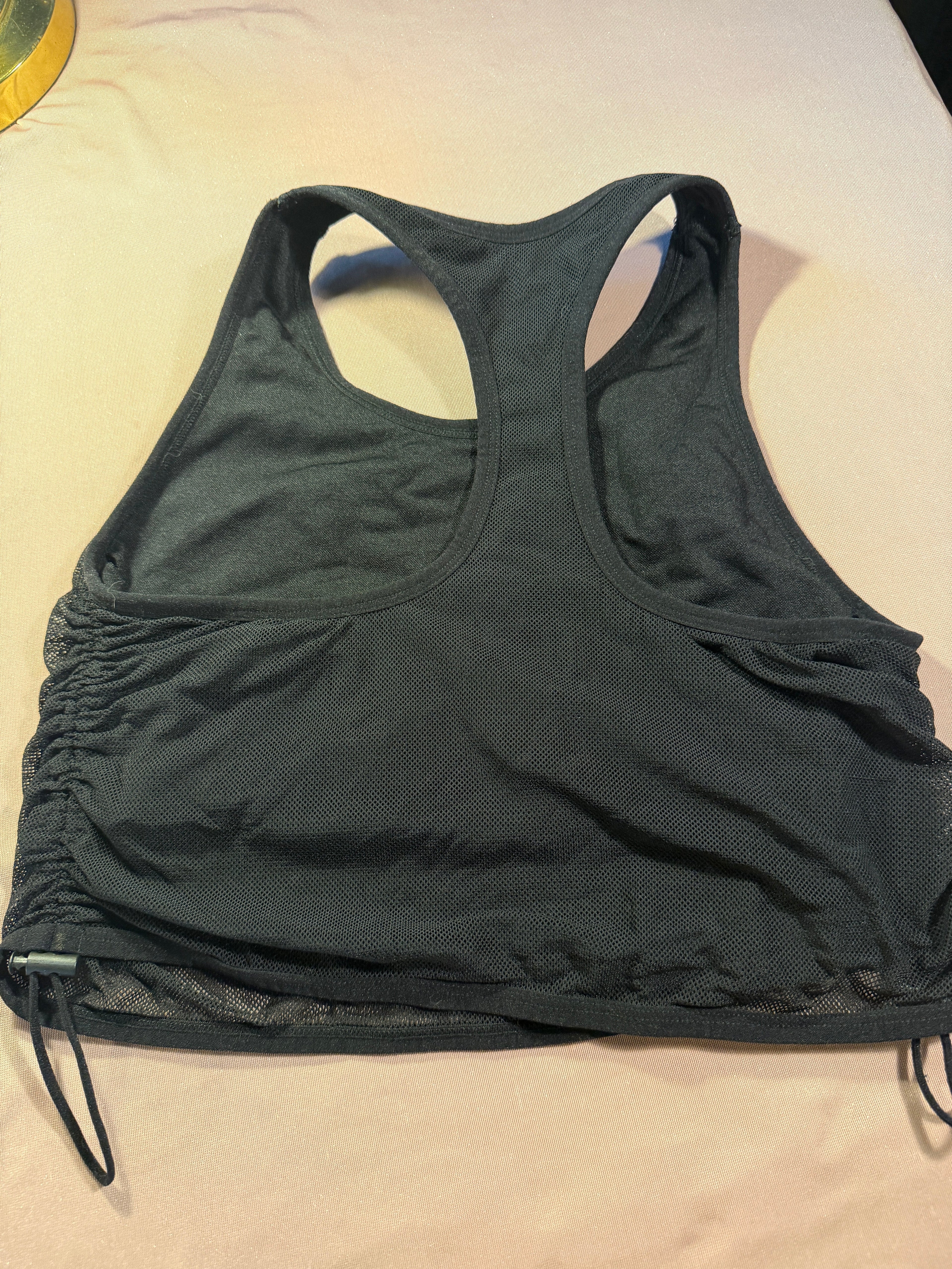 Proline by Pro Player Black Mesh Racerback Tank – Size M