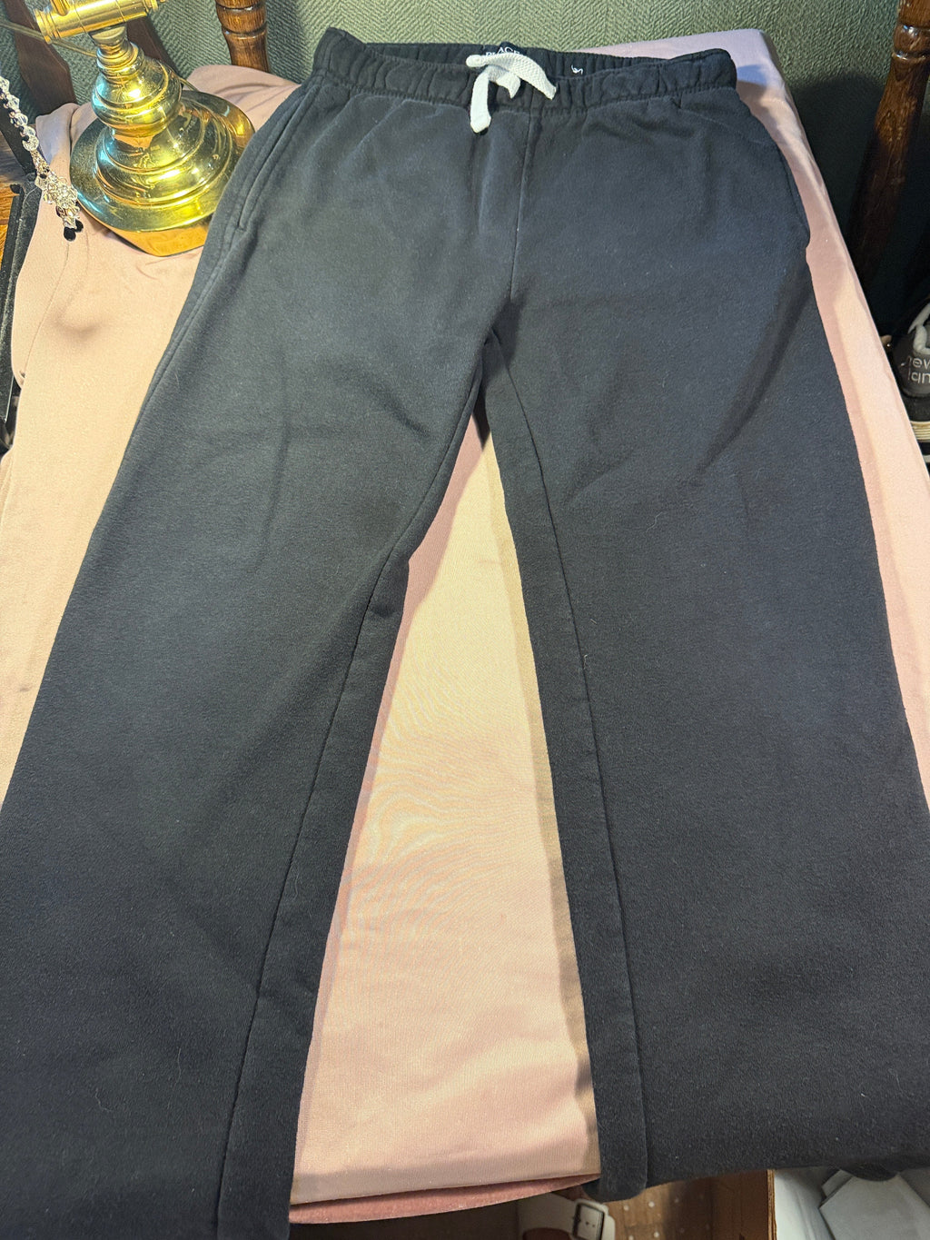 The Children's Place Dark Gray Fleece Jogger Sweatpants – Kids Size L (10/12)