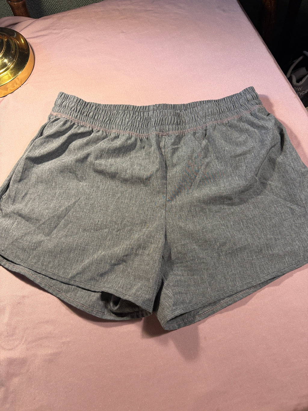 Champion Heather Gray Running Shorts – Small