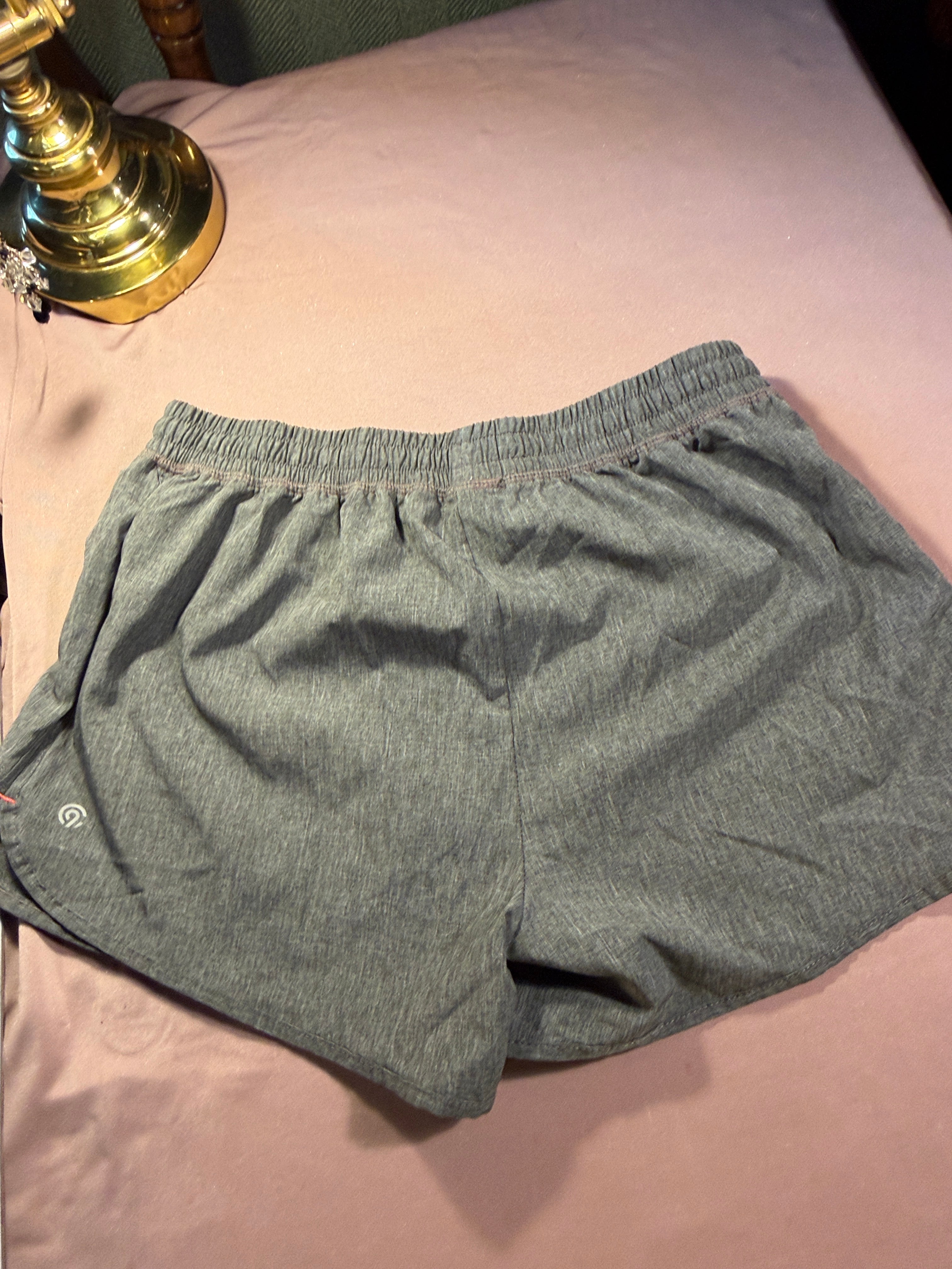 Champion Heather Gray Running Shorts – Small