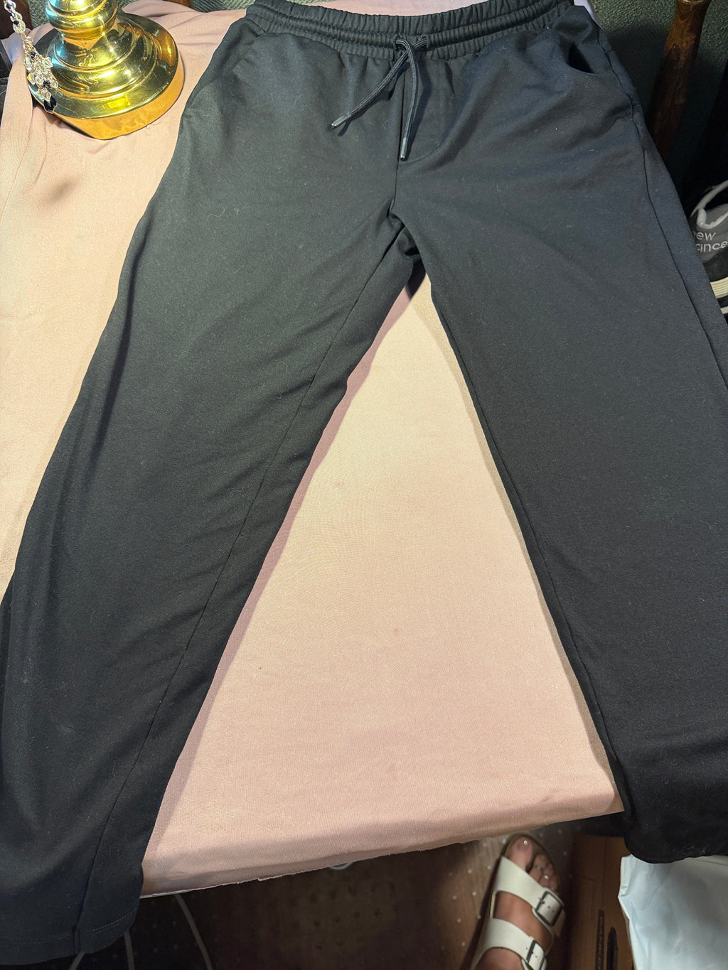 Cozecore Black Joggers – Size L (10-12)