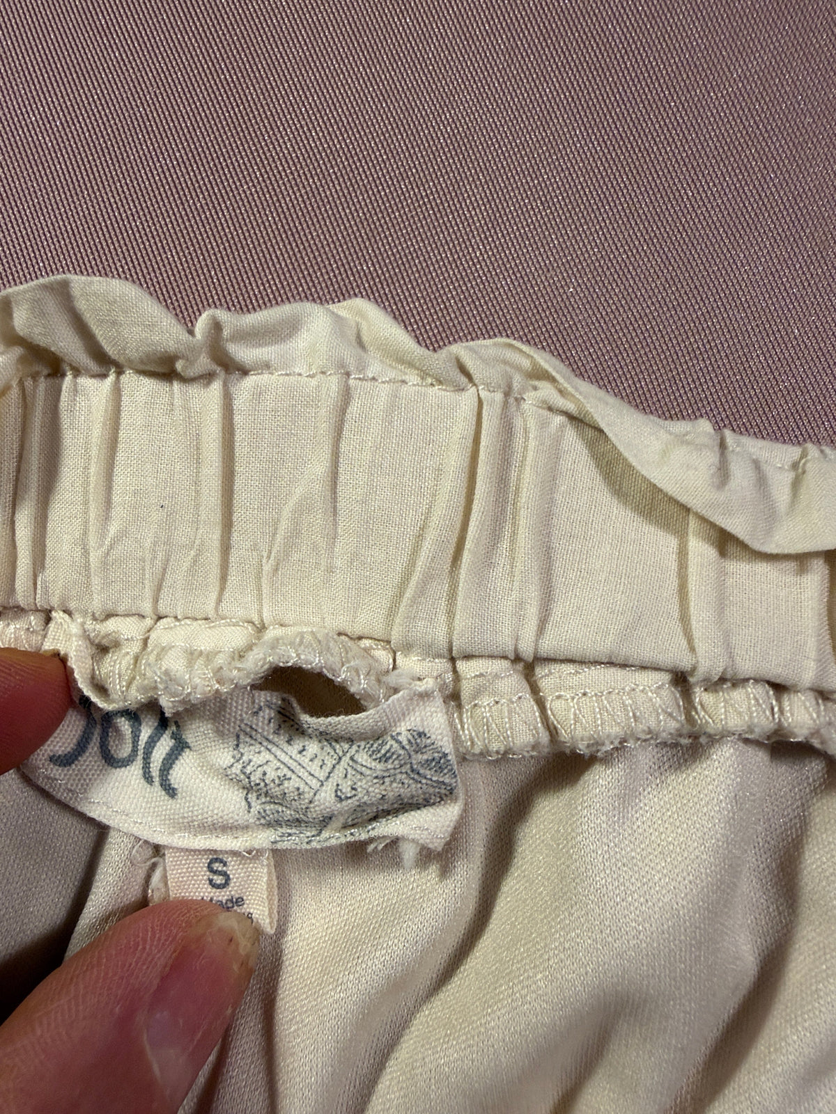 Jolt Cream Lace Overlay Shorts
