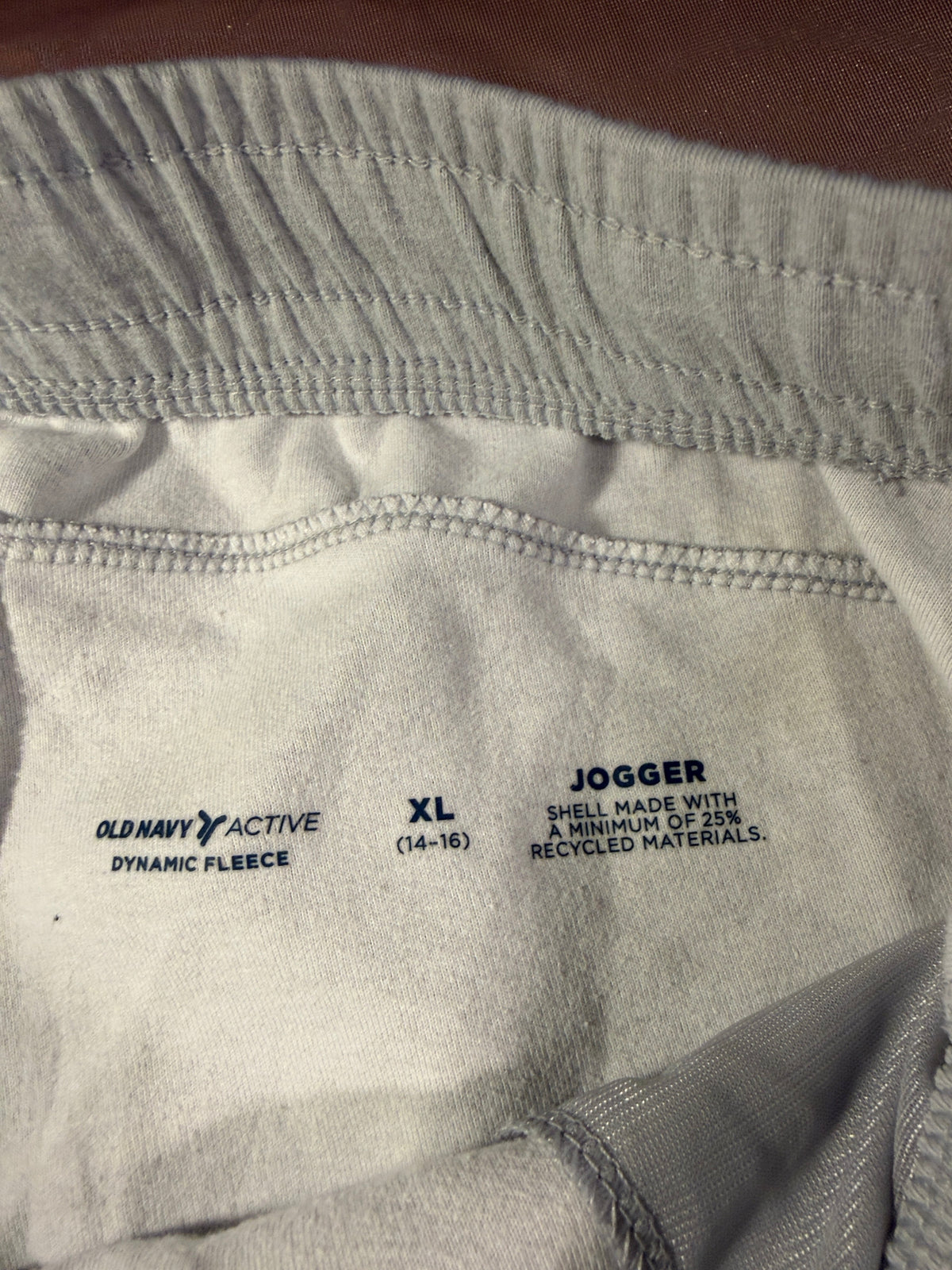 Old Navy Active Dynamic Fleece Jogger – Light Gray, Kids XL (14-16)