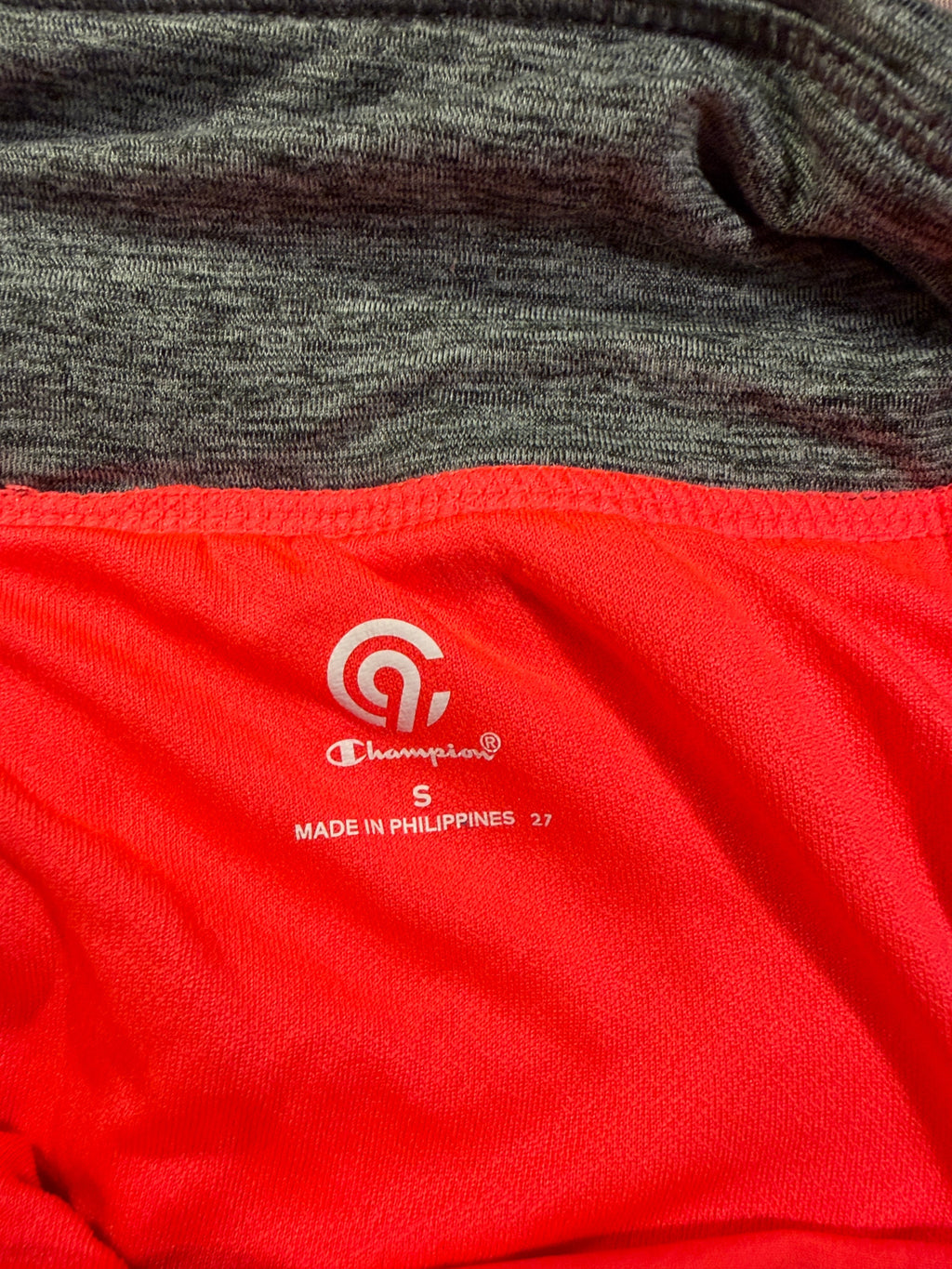 Champion Women's Running Shorts – Neon Orange/Gray