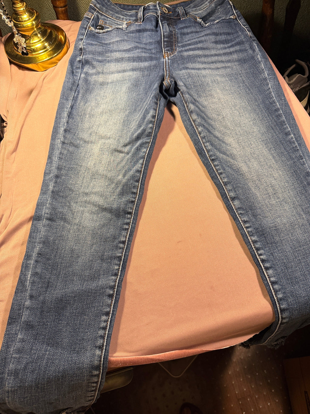 Kan Can Distressed Skinny Jeans – Size 7/27