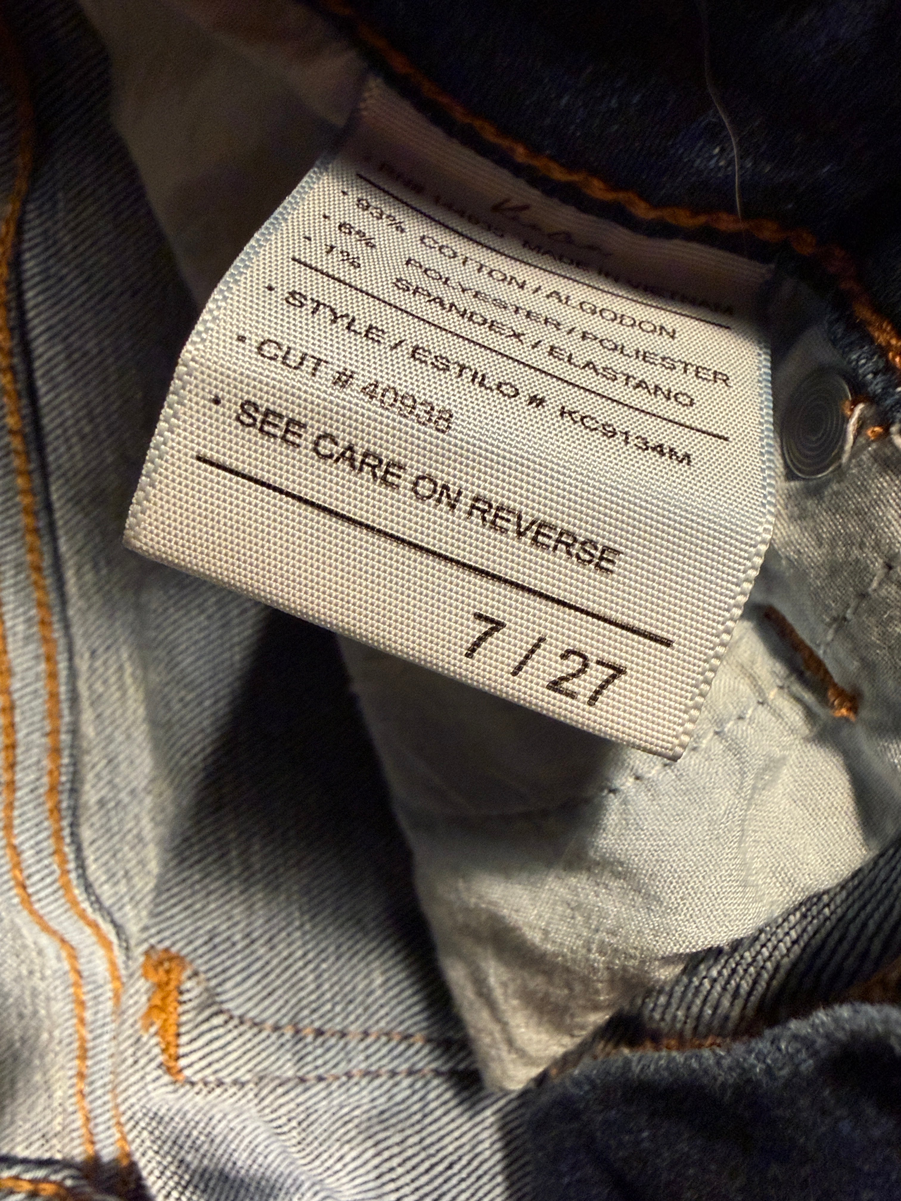 Kan Can Distressed Skinny Jeans – Size 7/27