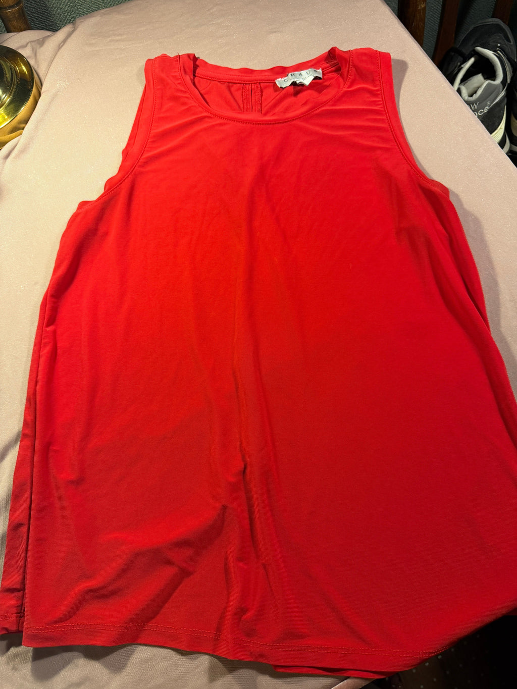 Chaus New York Red Sleeveless Tank Top – Size S