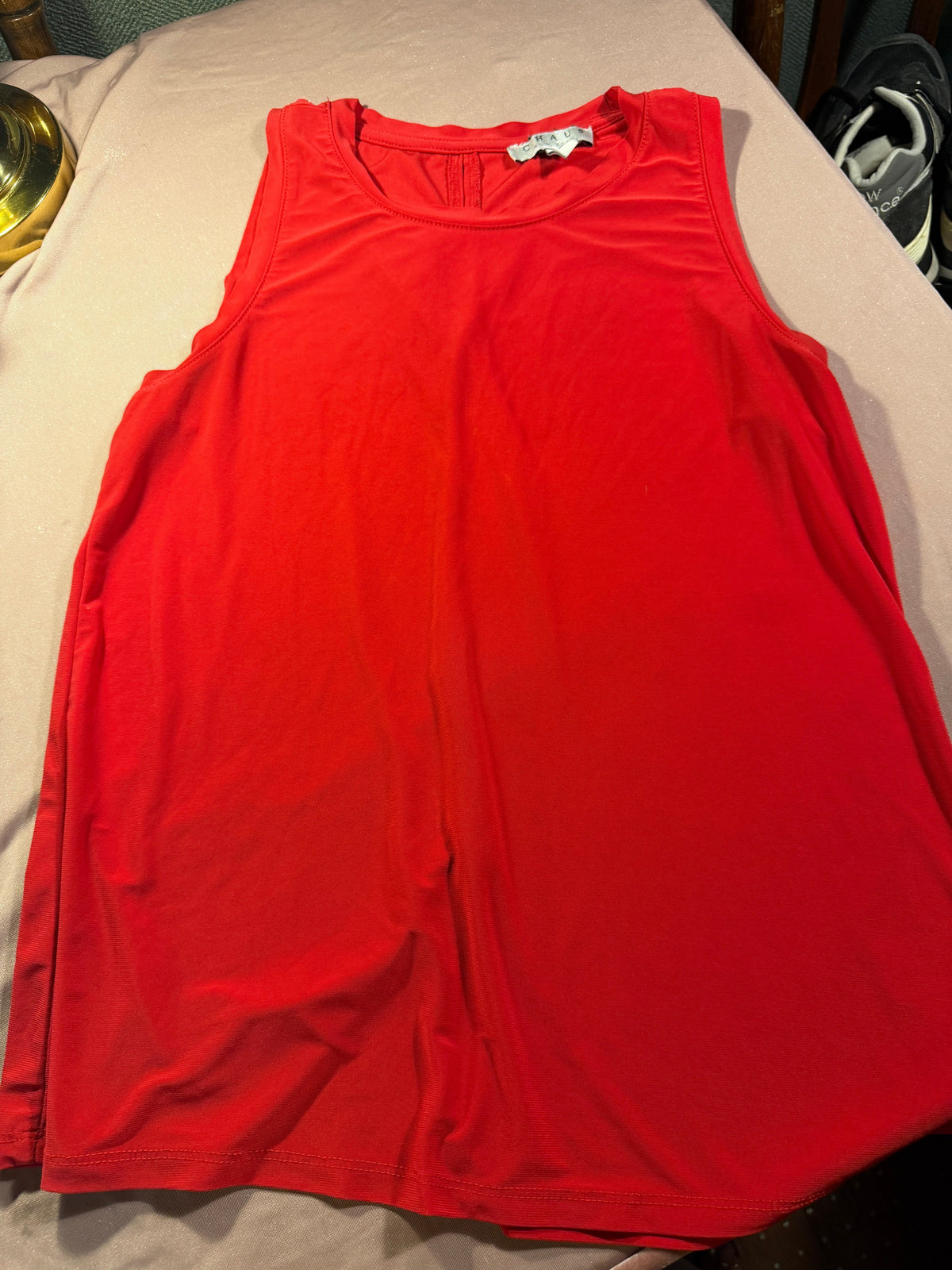 Chaus New York Red Sleeveless Tank Top – Size S