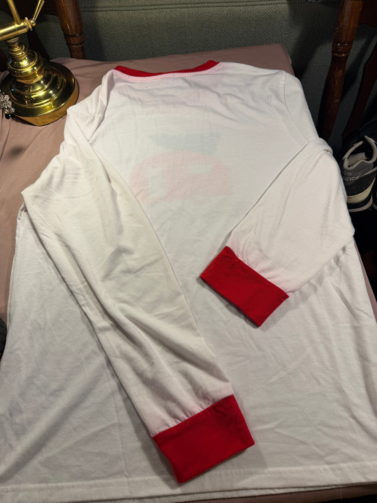 Merry Christmas Camper Ringer Tee – Men's Medium