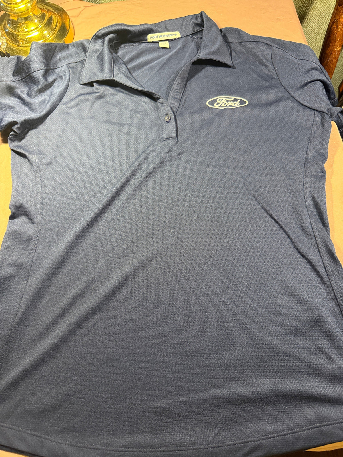 Port Authority Ladies Ford Polo Shirt – Navy Blue, Size M