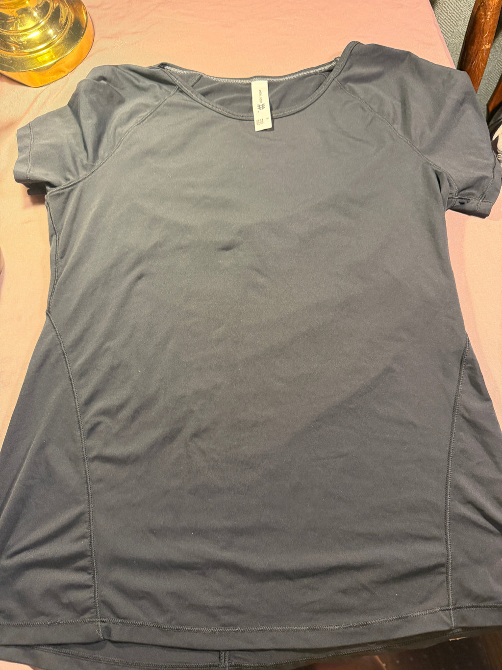 All In Motion Women's Athletic T-Shirt – Dark Gray, Size S