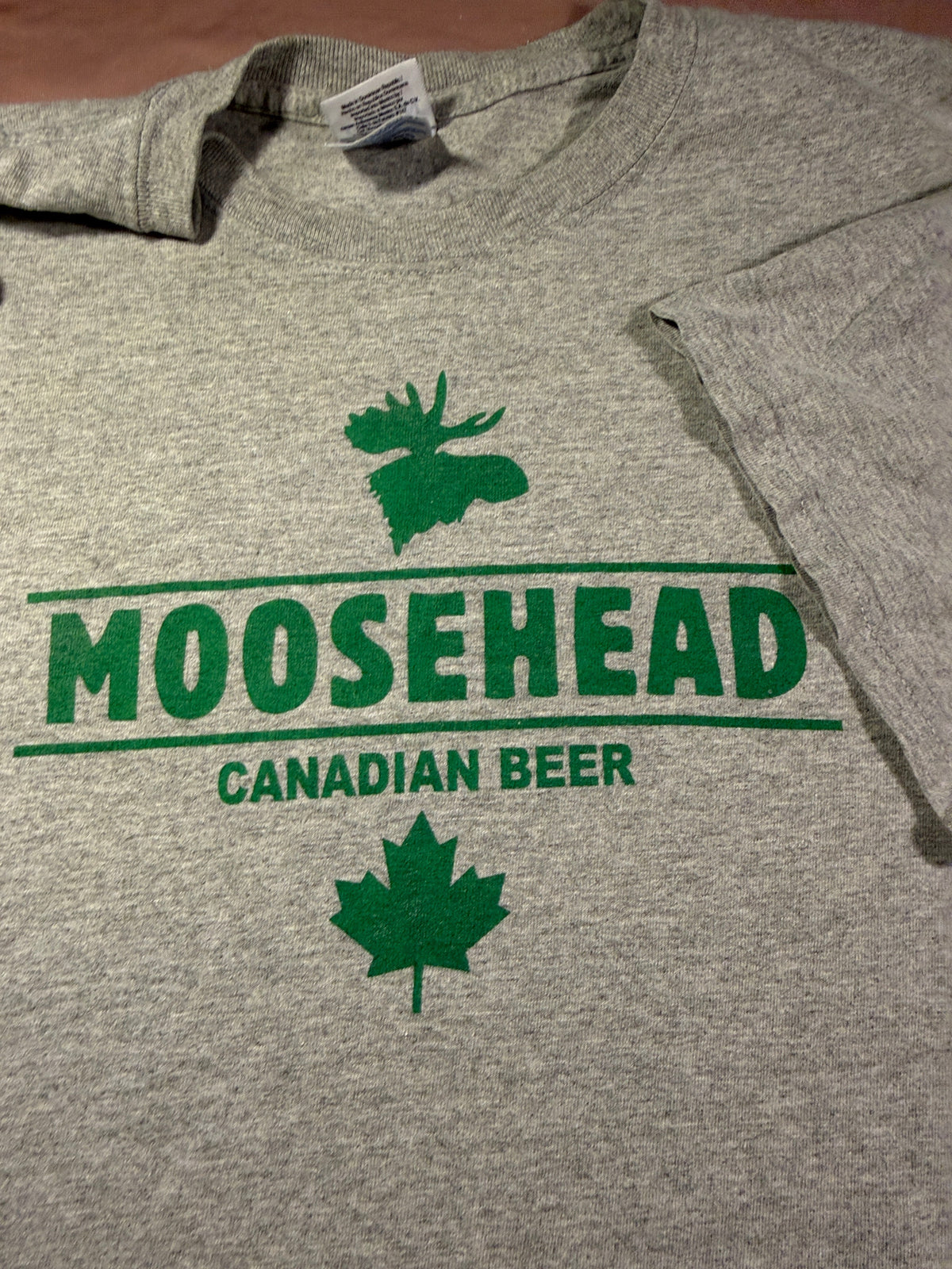 Moosehead Canadian Beer Graphic Tee – Size L