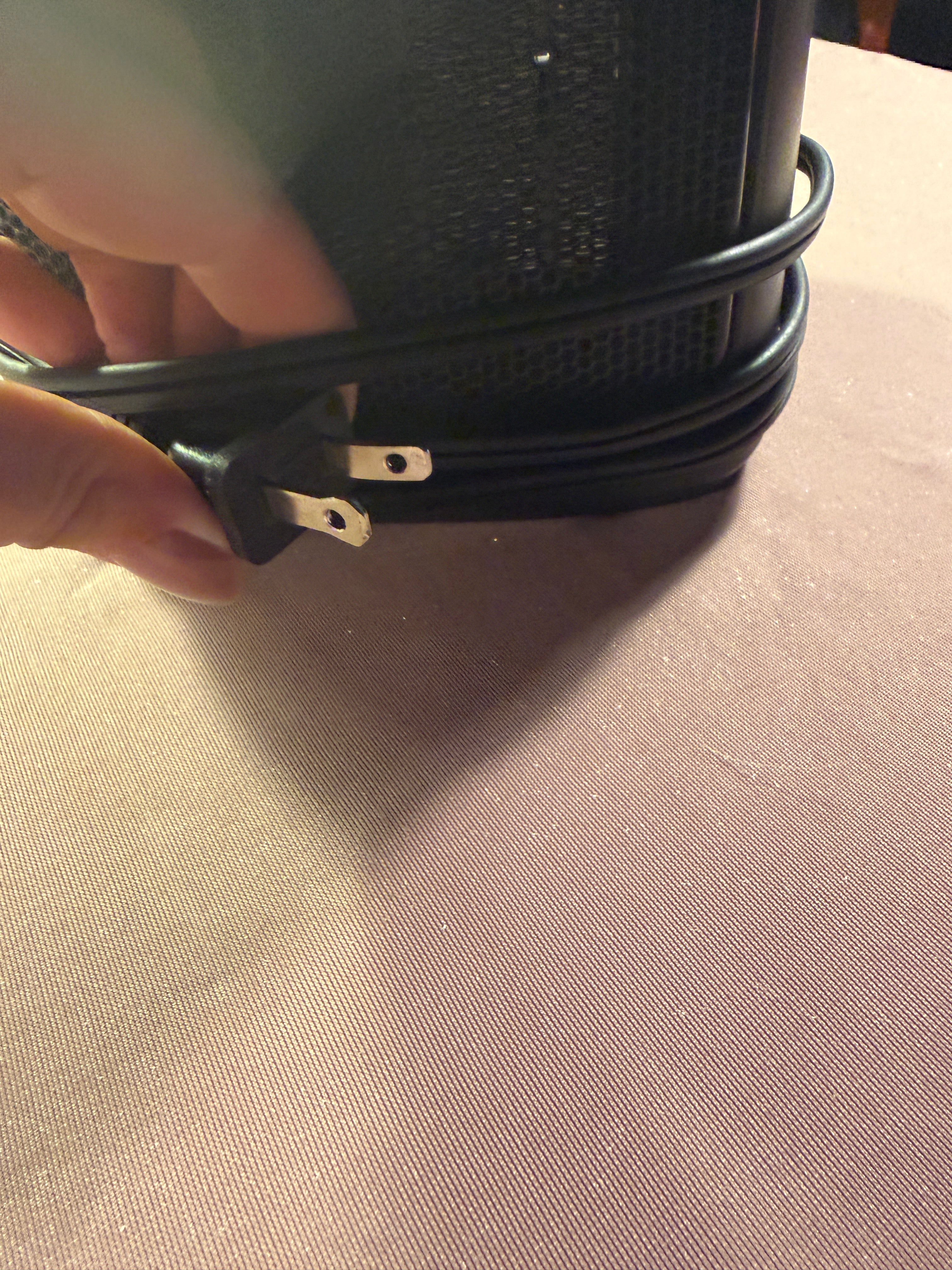 Portable Ceramic Space Heater with Fan – 3-Speed